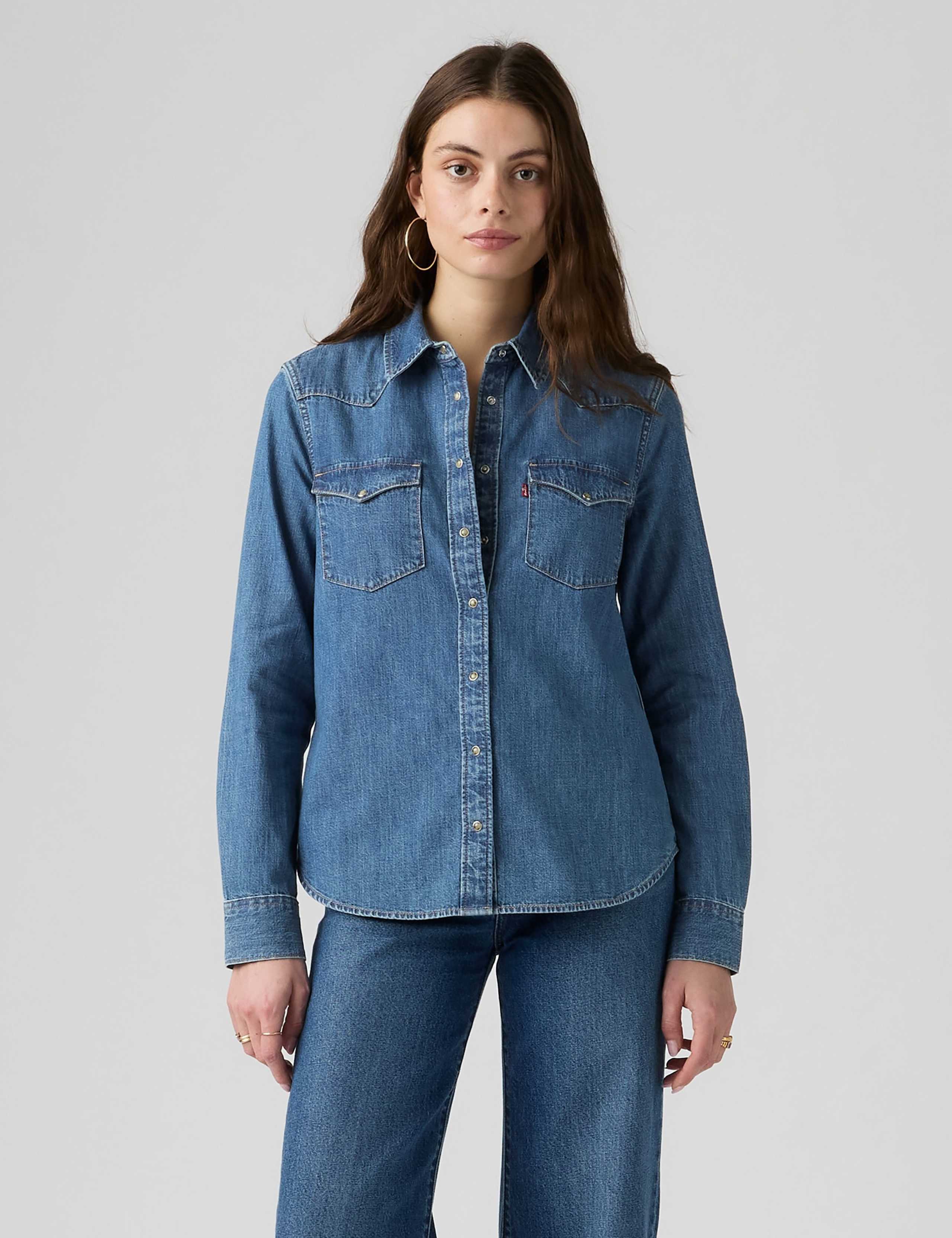 Denim Western Shirt