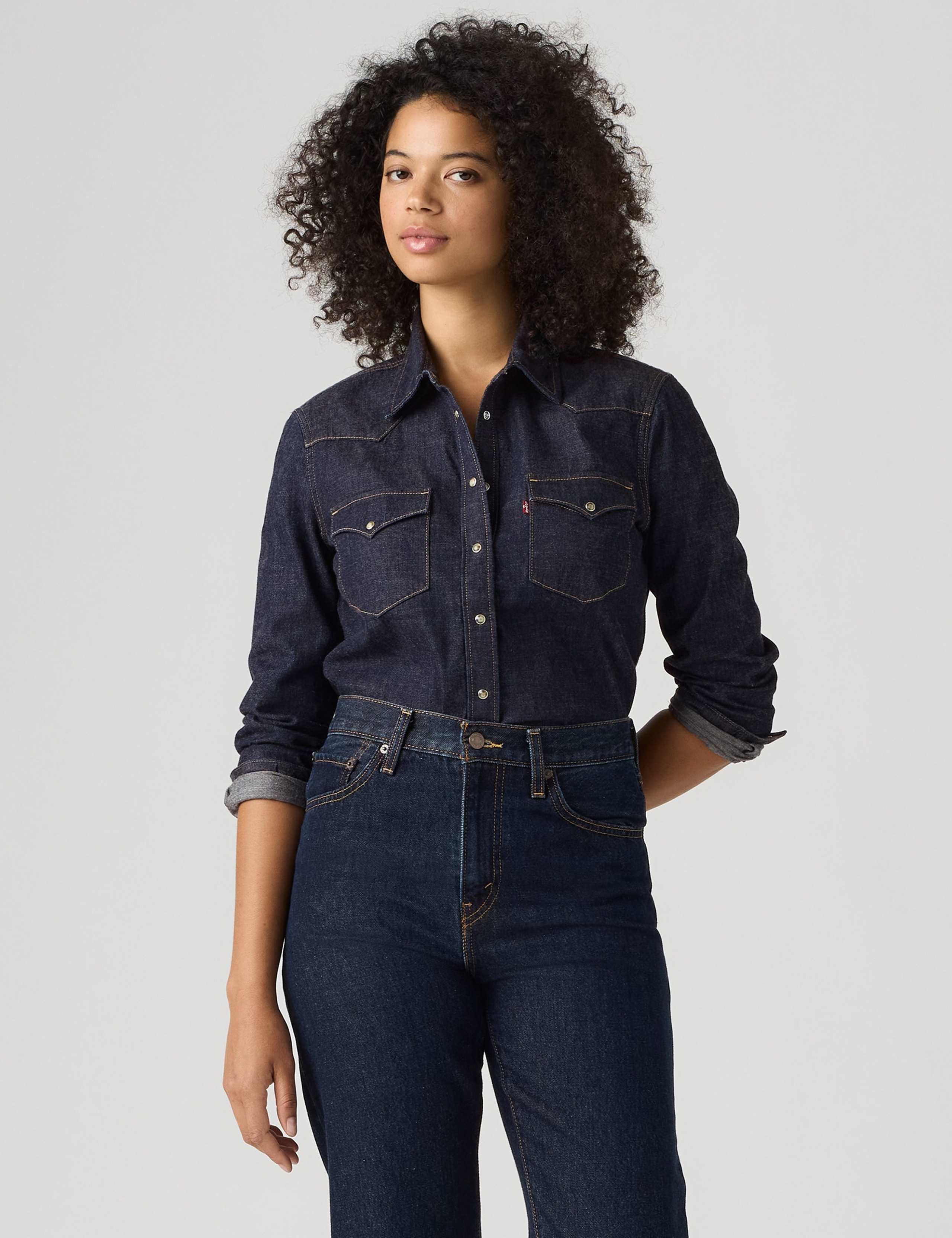 Denim Western Shirt