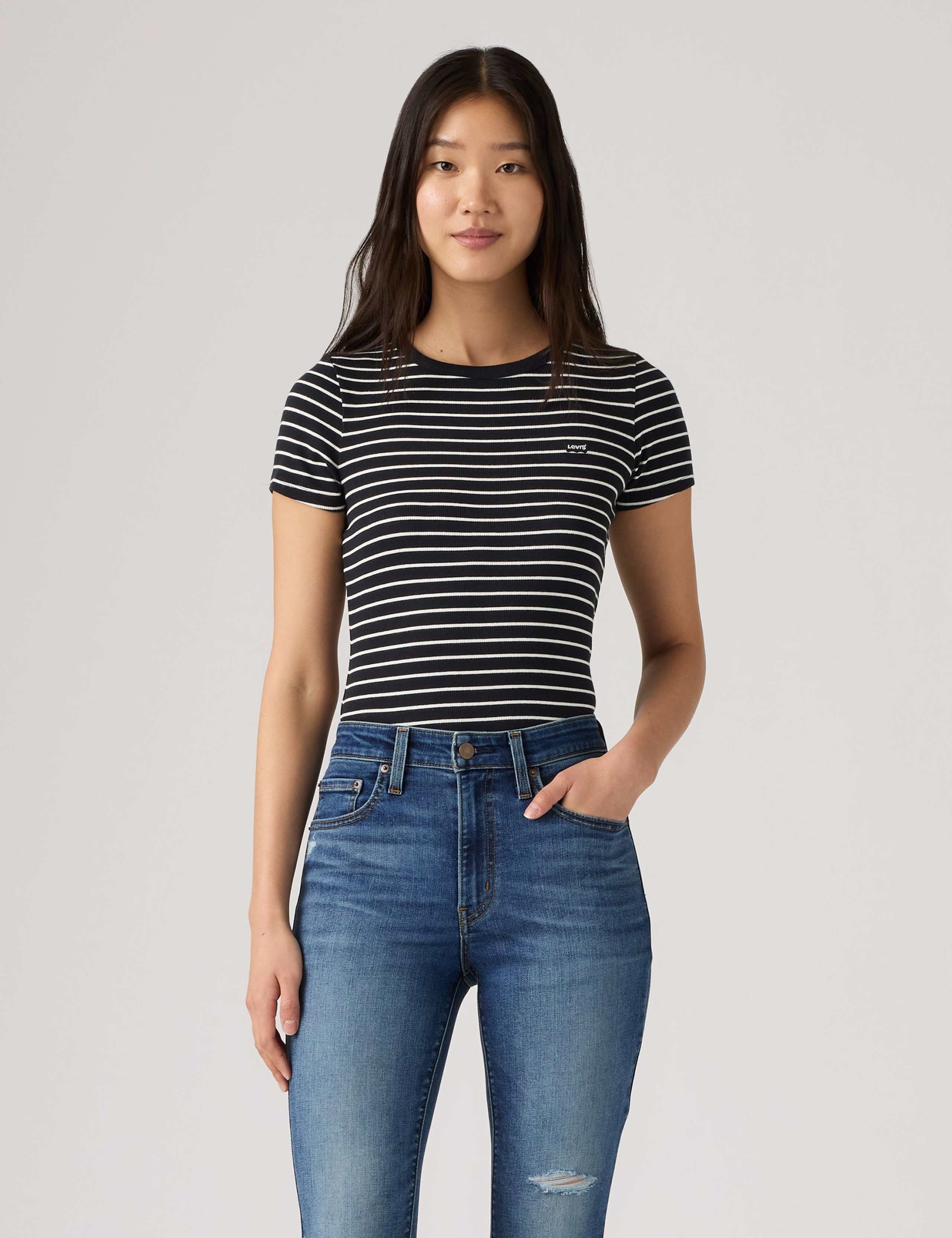 Cotton Rich Striped T-Shirt