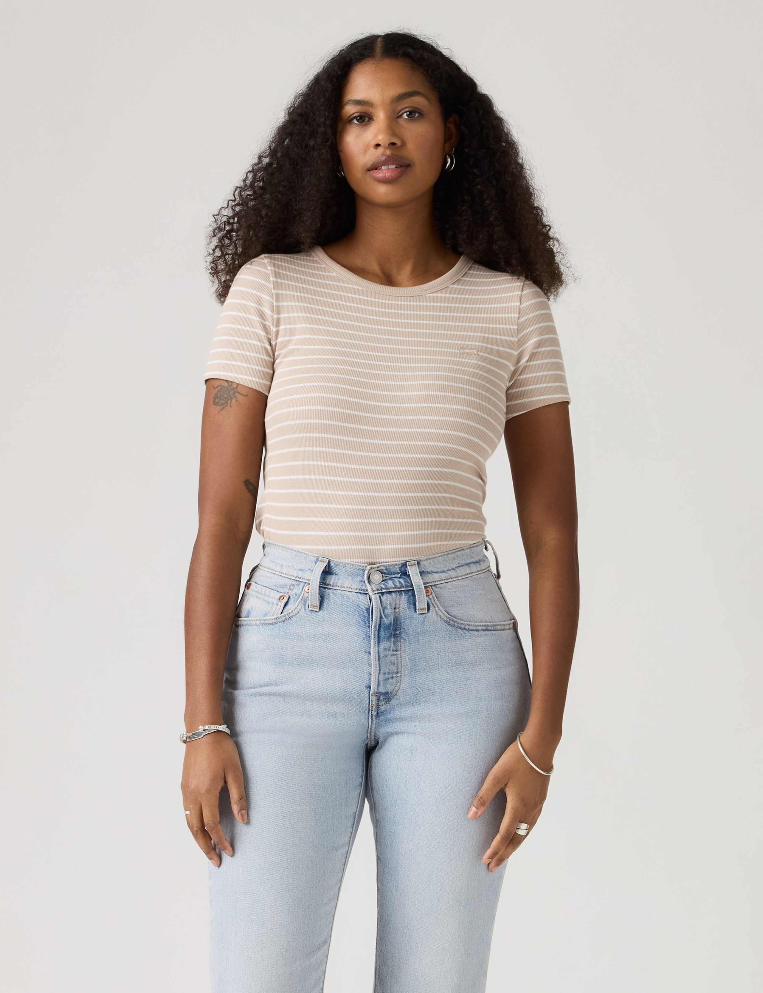 Cotton Rich Striped T-Shirt