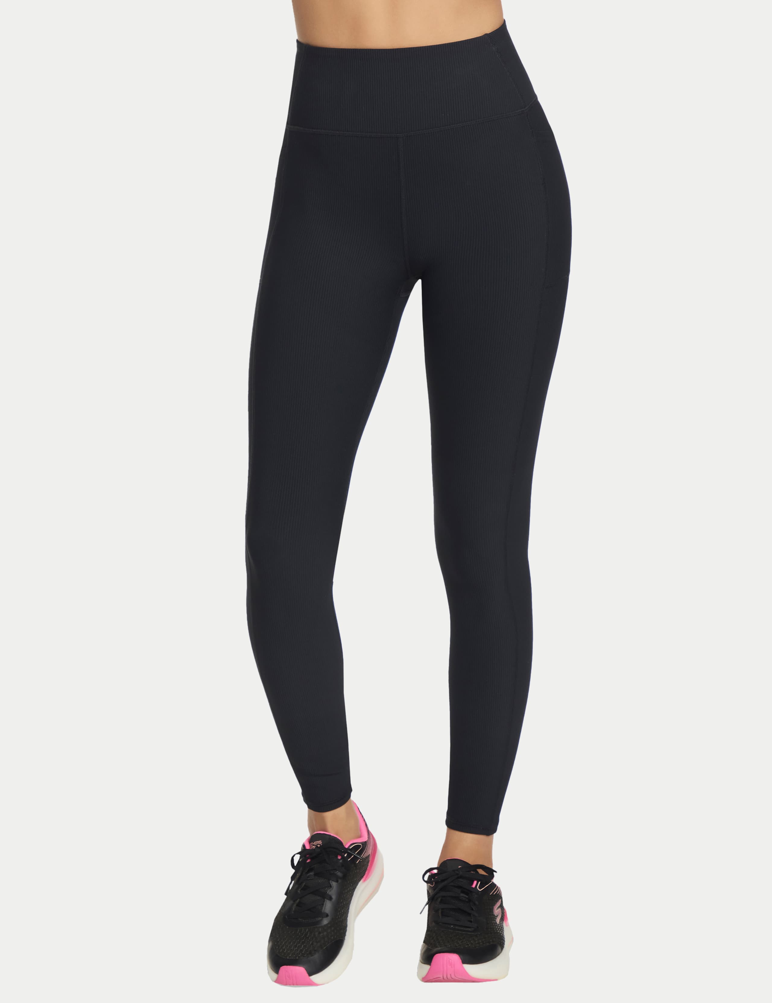 Go Flex Ribbed High Waisted Leggings