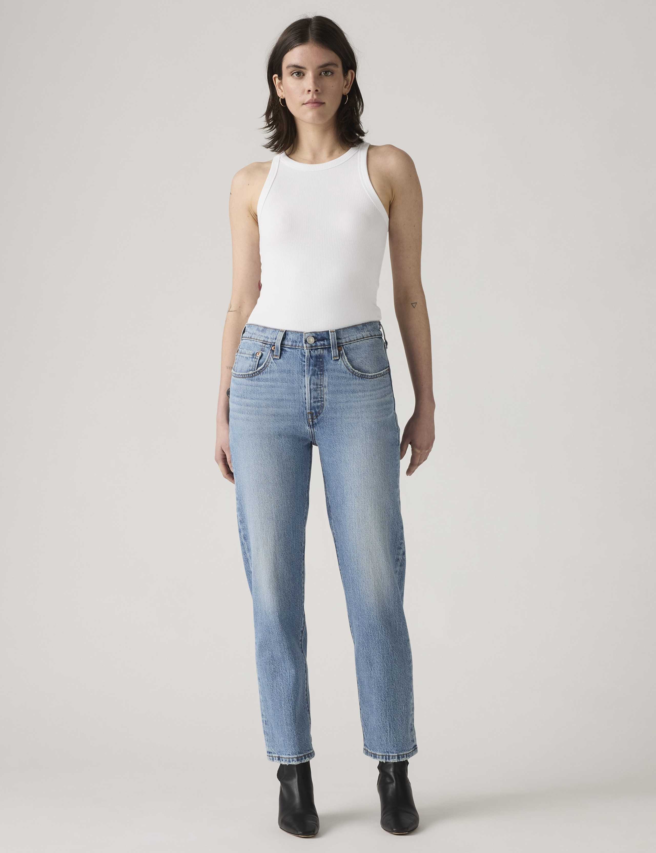 501® Straight Leg Cropped Jeans