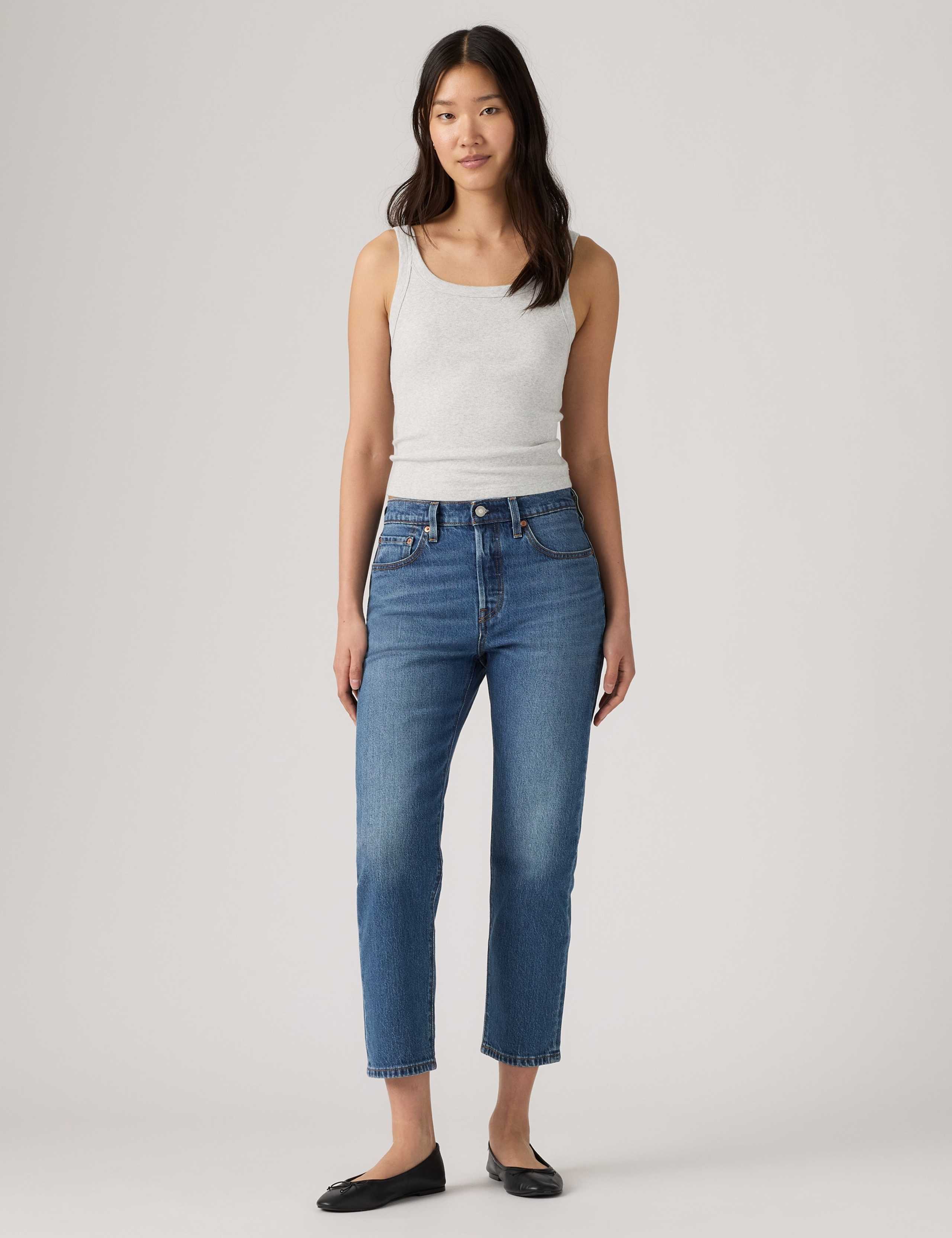 501® Straight Leg Cropped Jeans