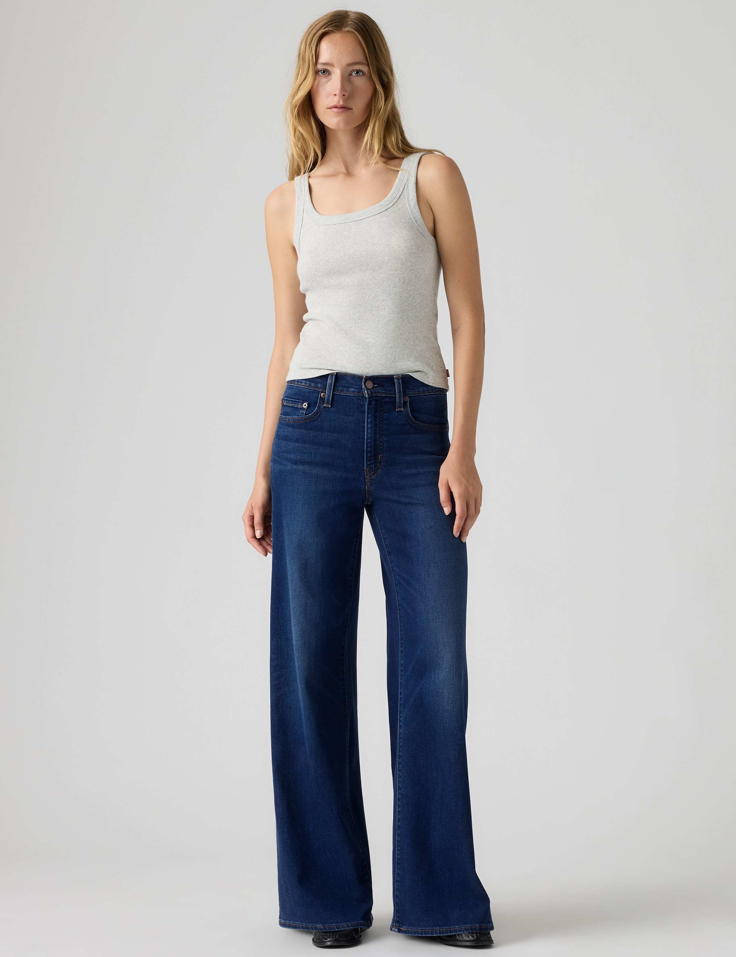 728 High Rise Wide Leg Lyocell Blend Jeans