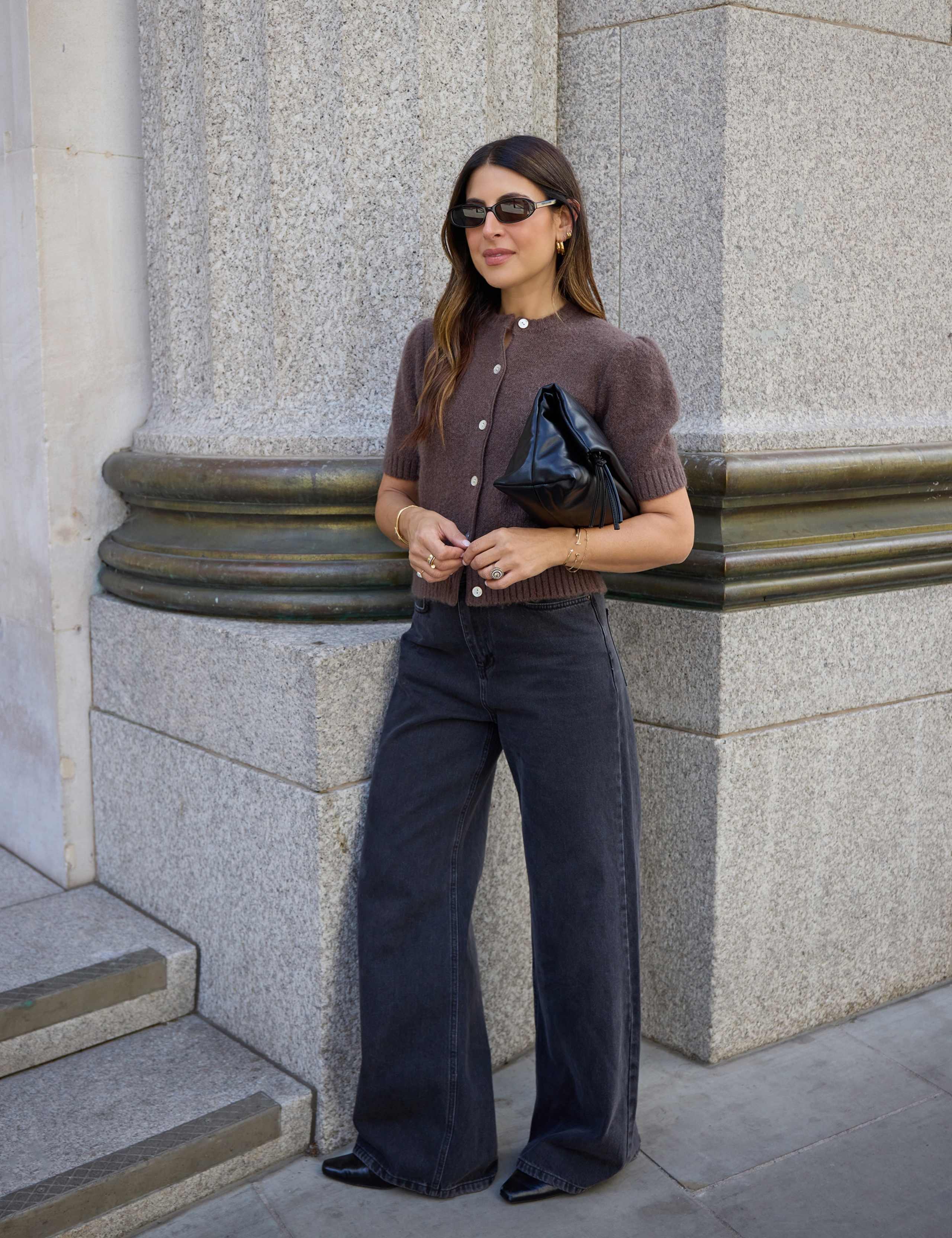 High Waisted Wide Leg Jeans