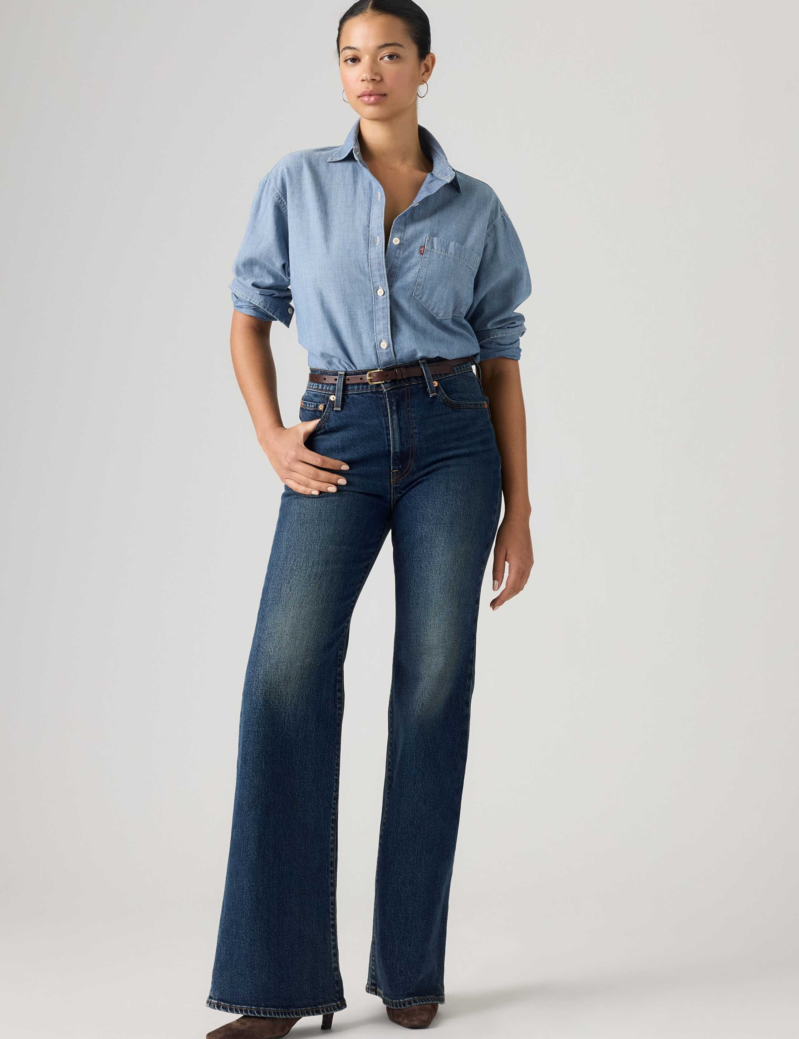 Ribcage Flare Jeans