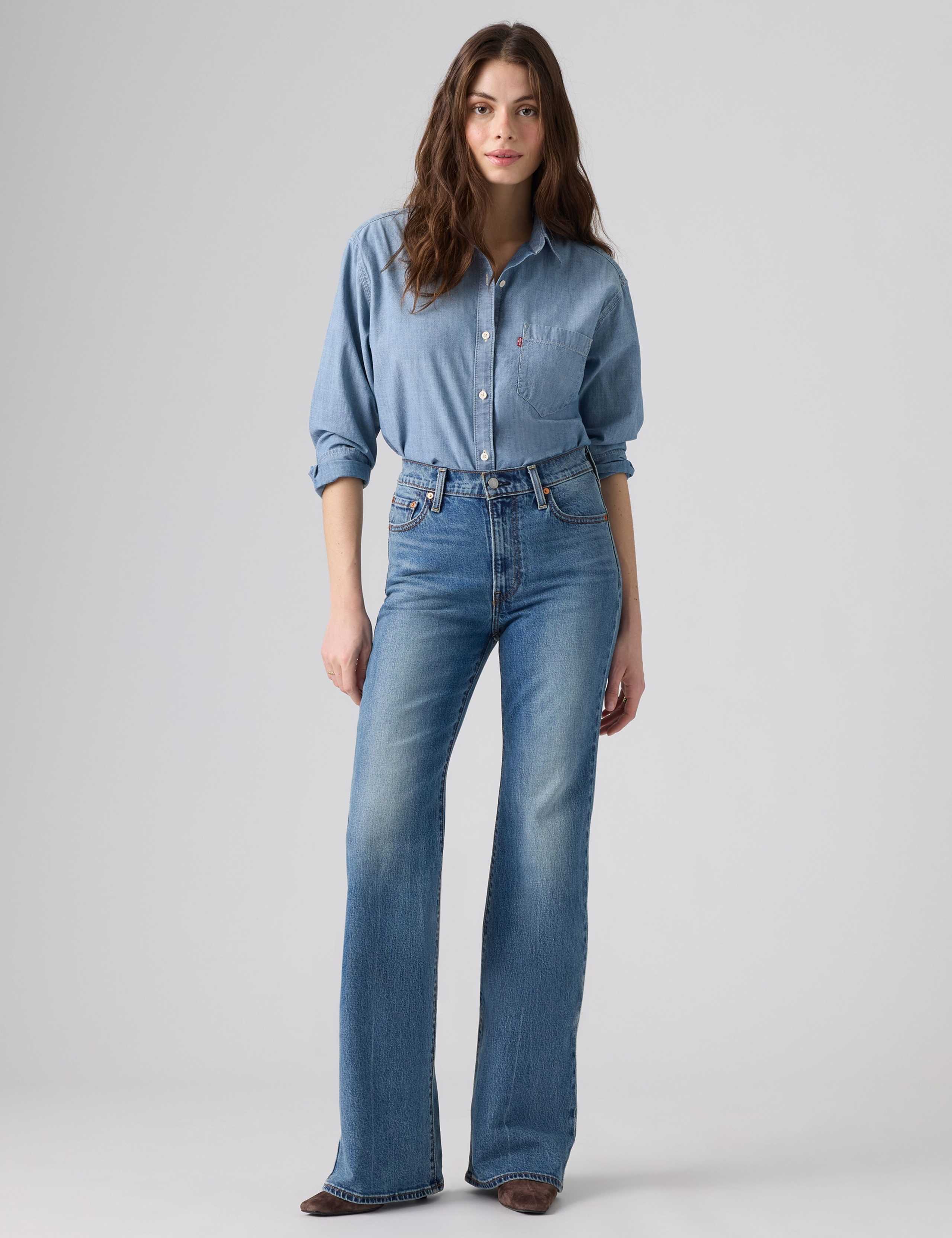 Ribcage Flare Jeans