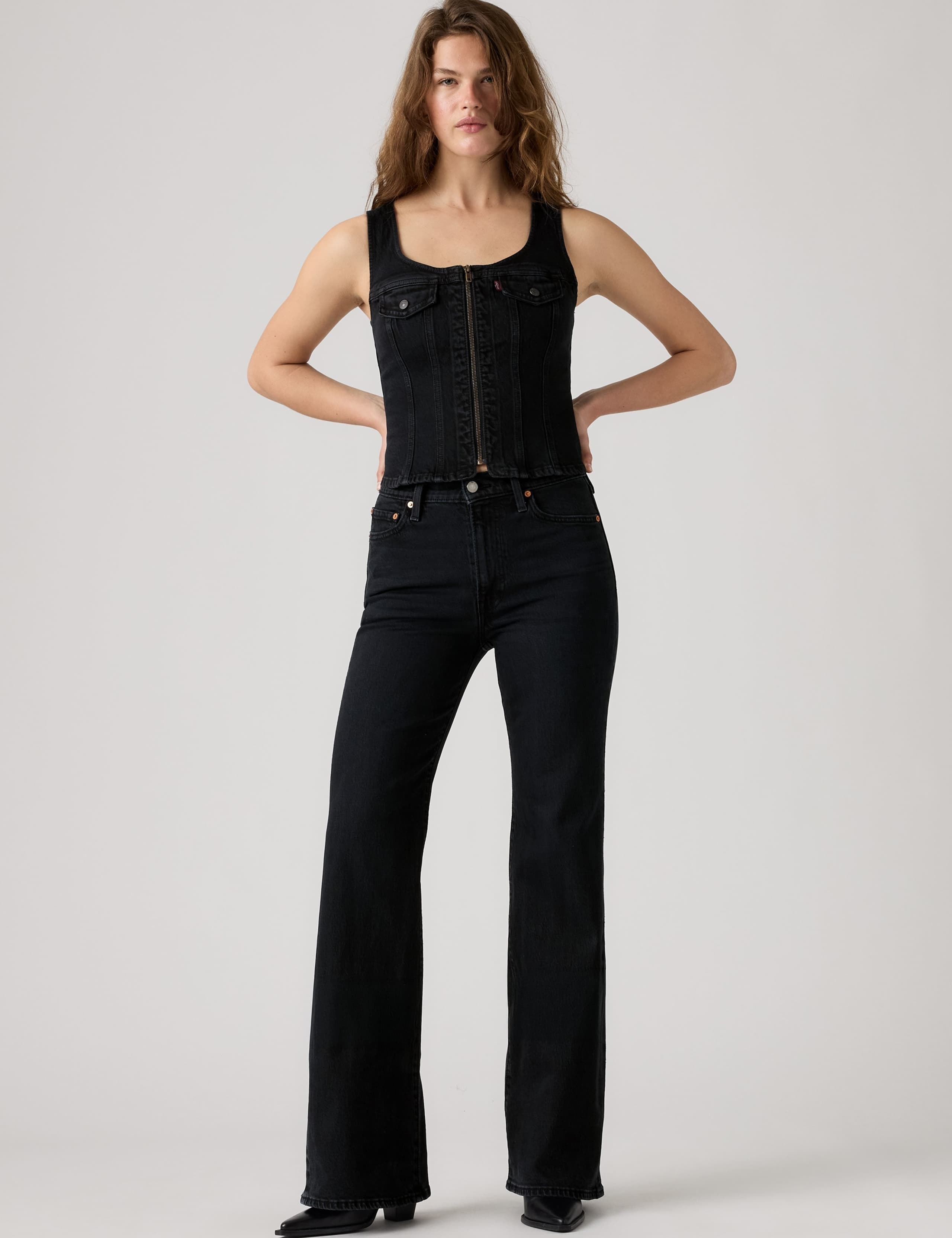Ribcage Flare Jeans