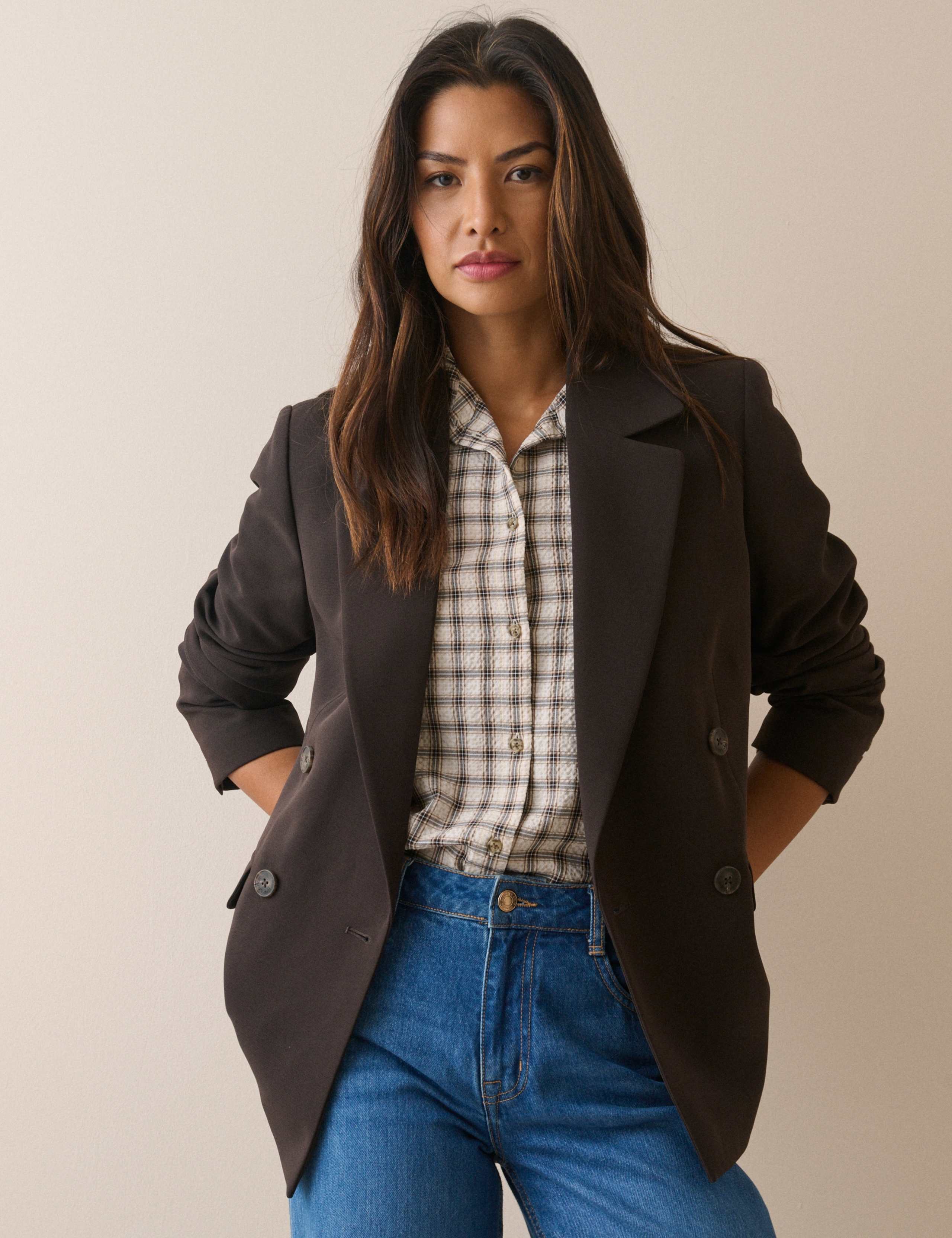 Double Breasted Blazer