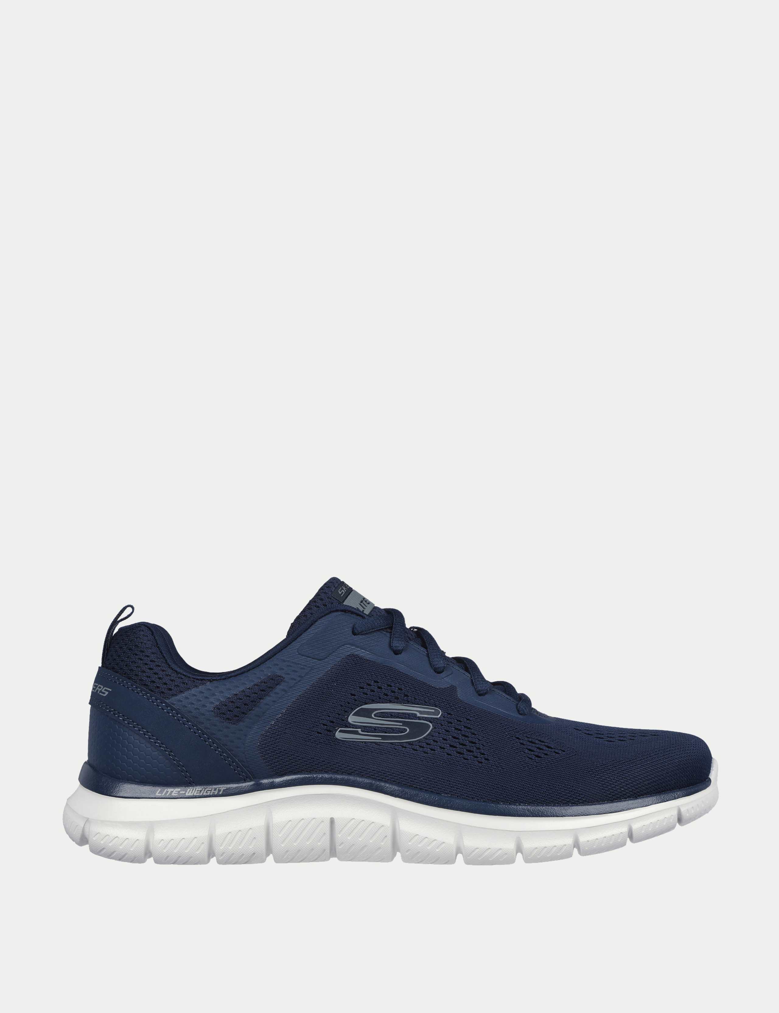 Track Broader Lace Up Trainers