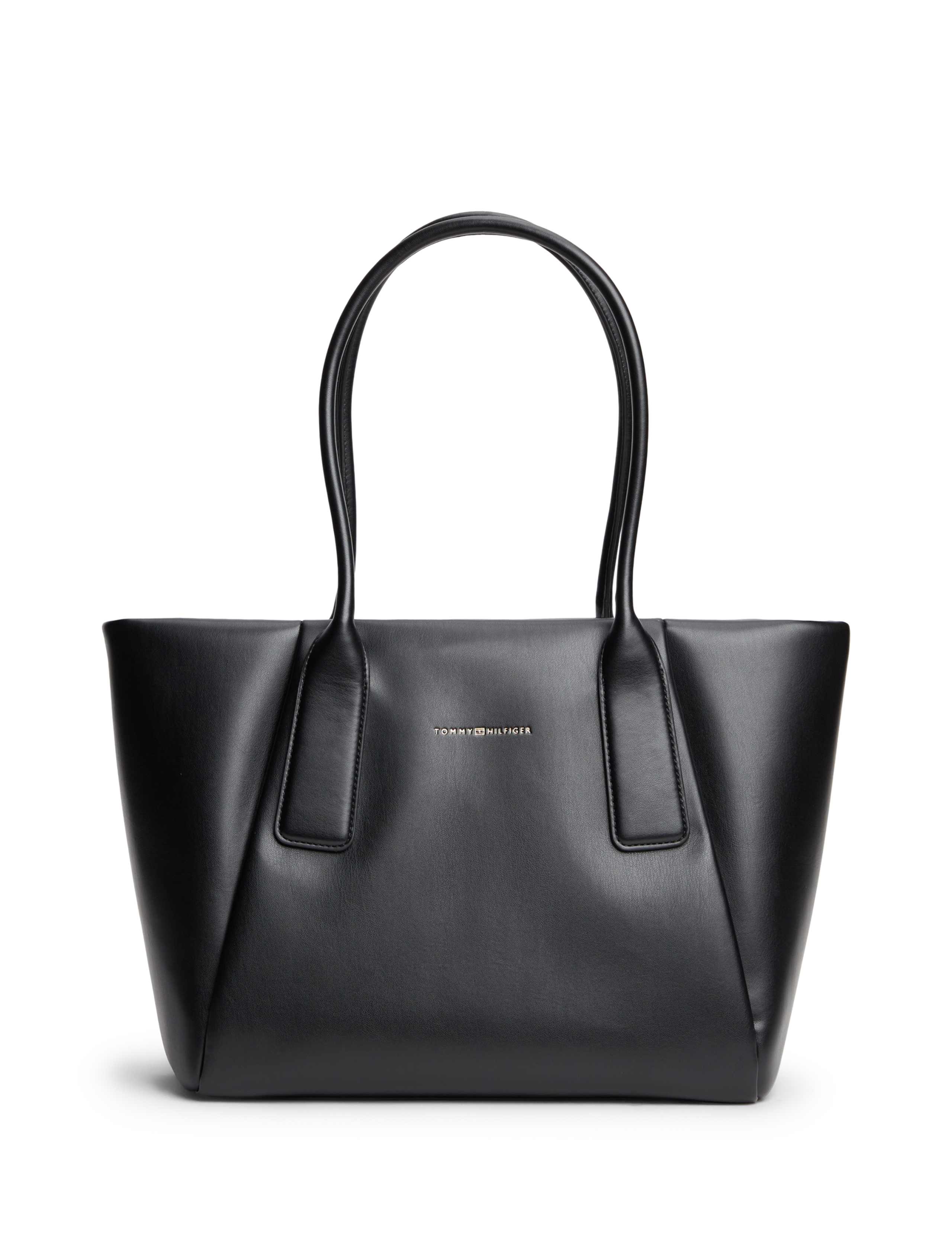 Essential Faux Leather Tote Bag