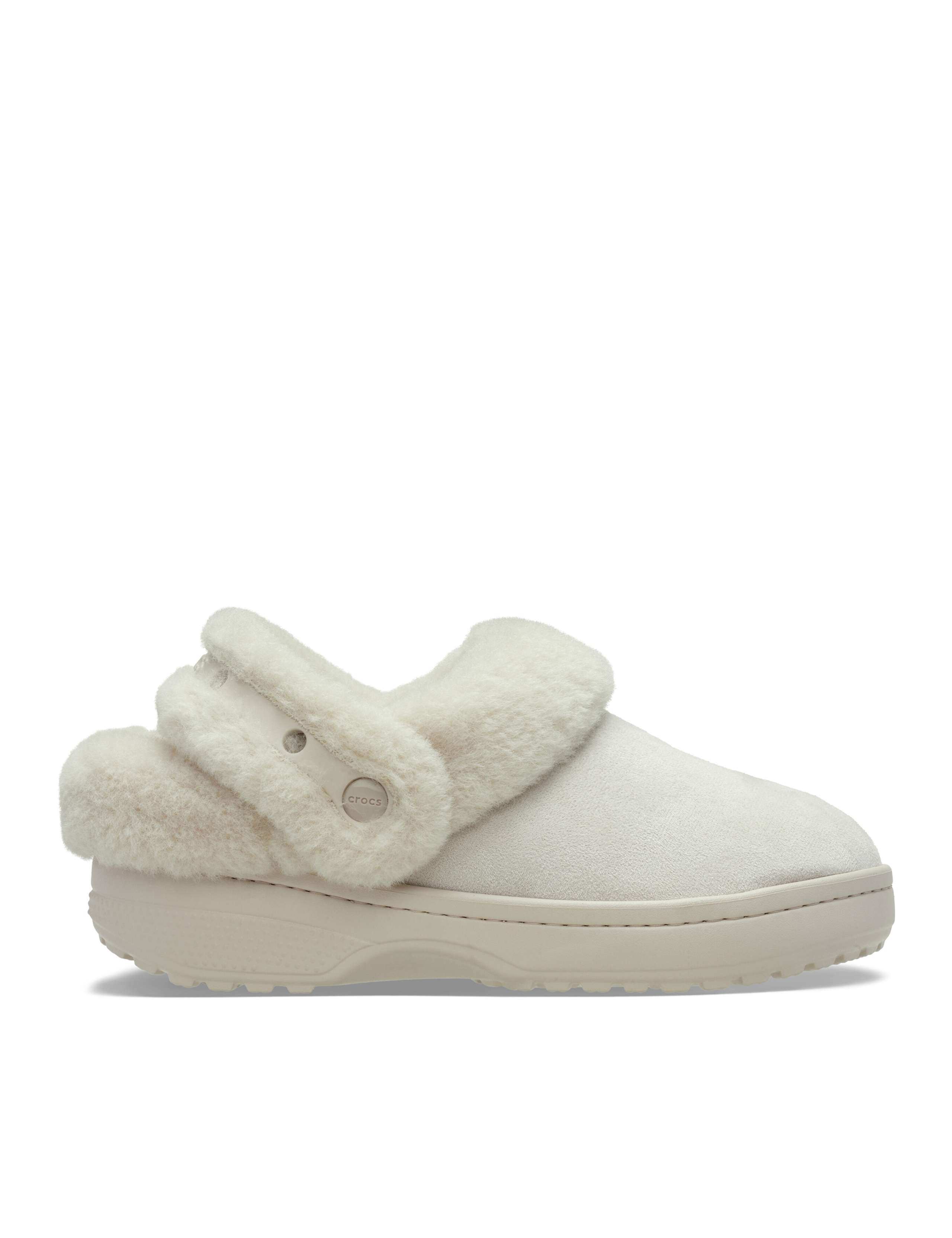 CI Unfurgtble Faux Fur Lined Clogs