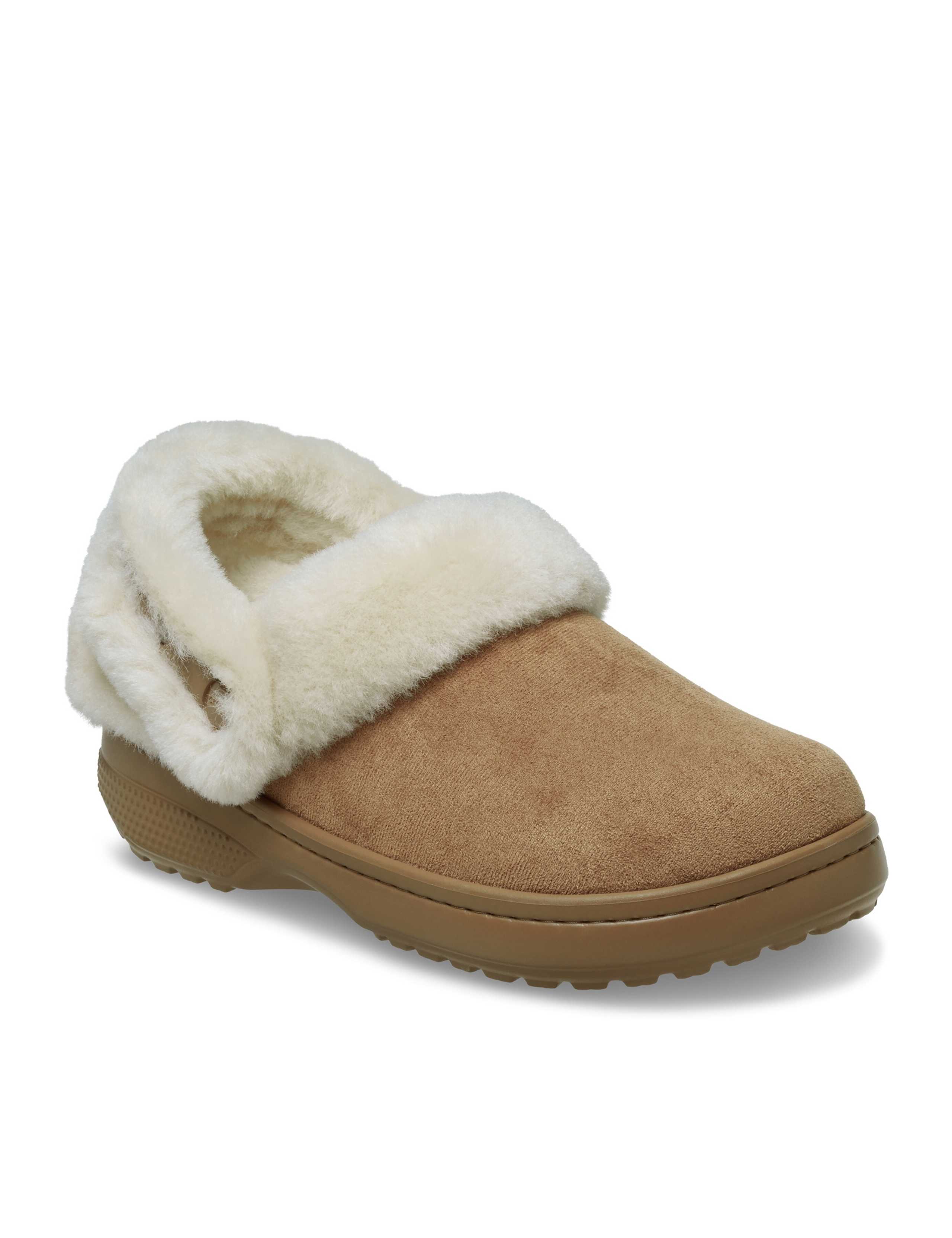 CI Unfurgtble Faux Fur Lined Clogs