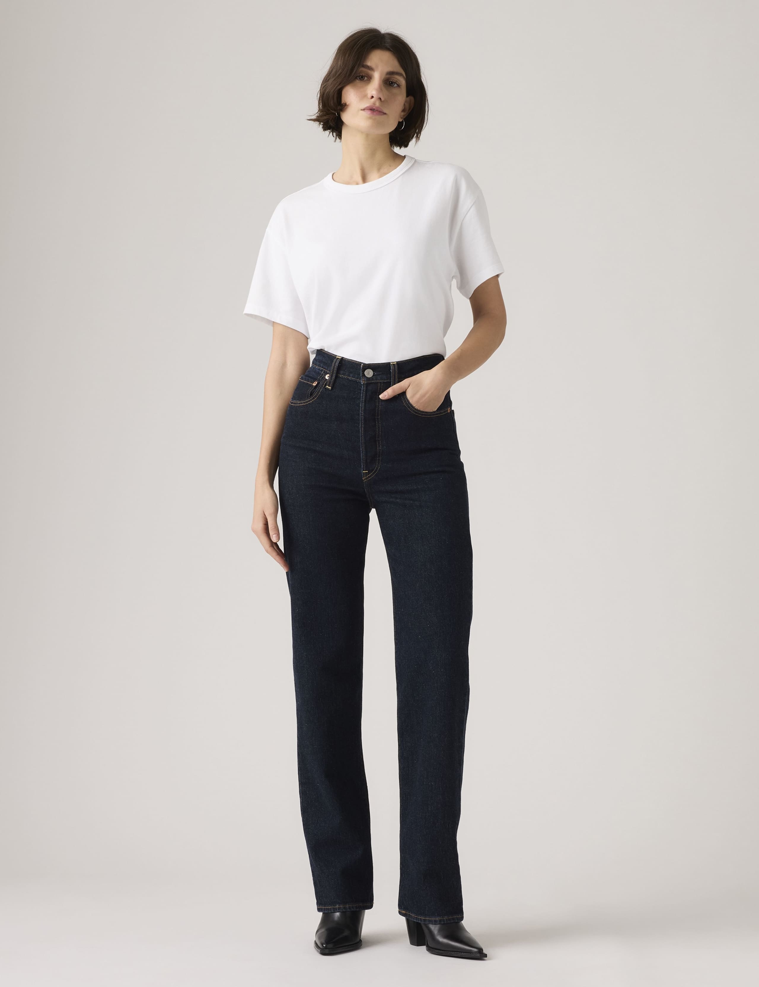 Ribcage Full Length Jeans