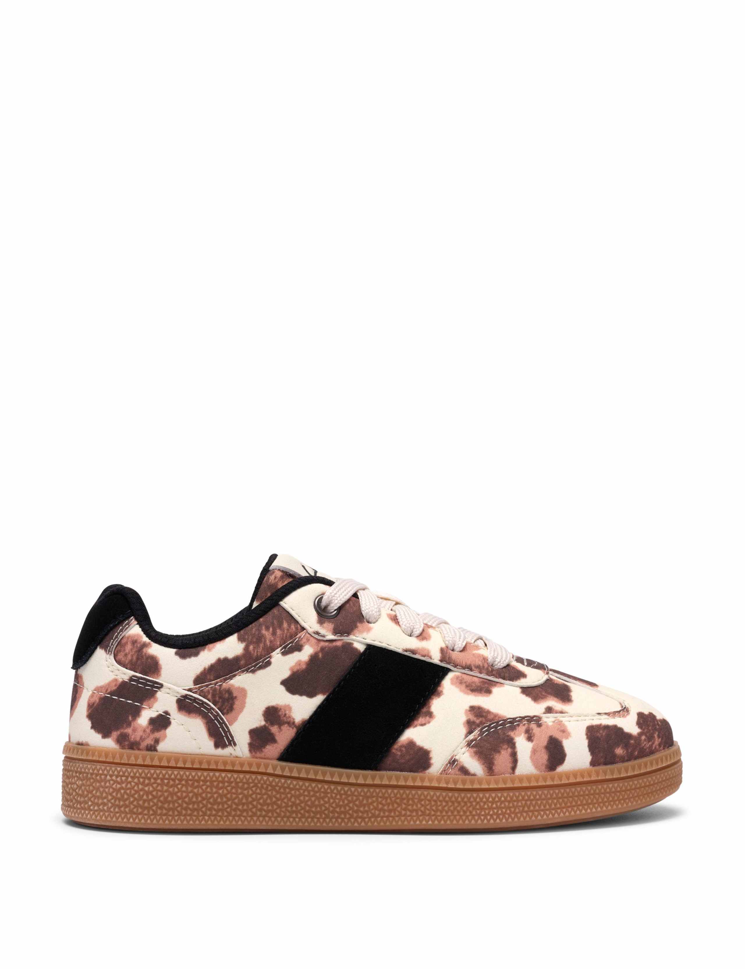 Kids' Cow Print Trainers (7 Small - 9 Small)