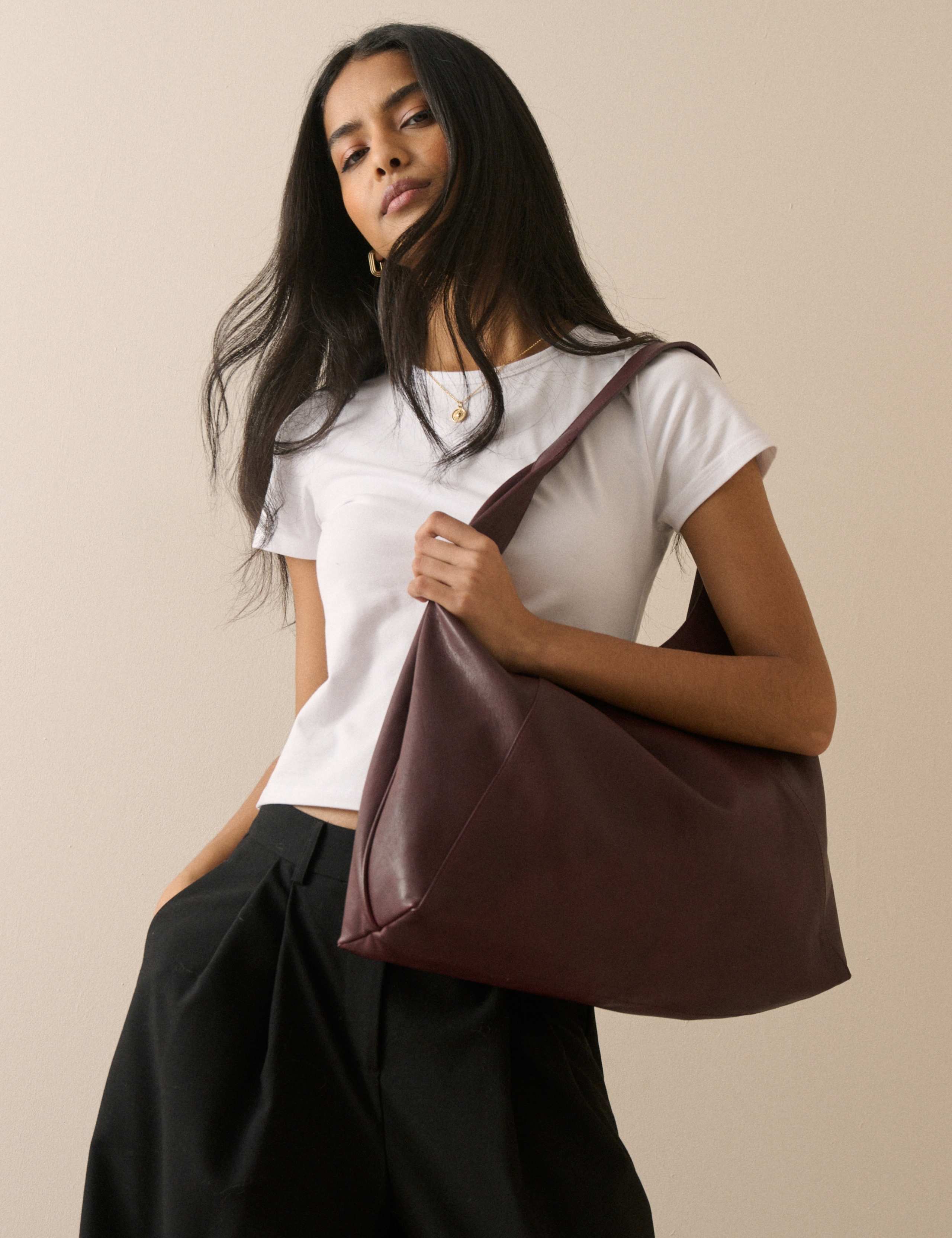 Leather Tote Bag