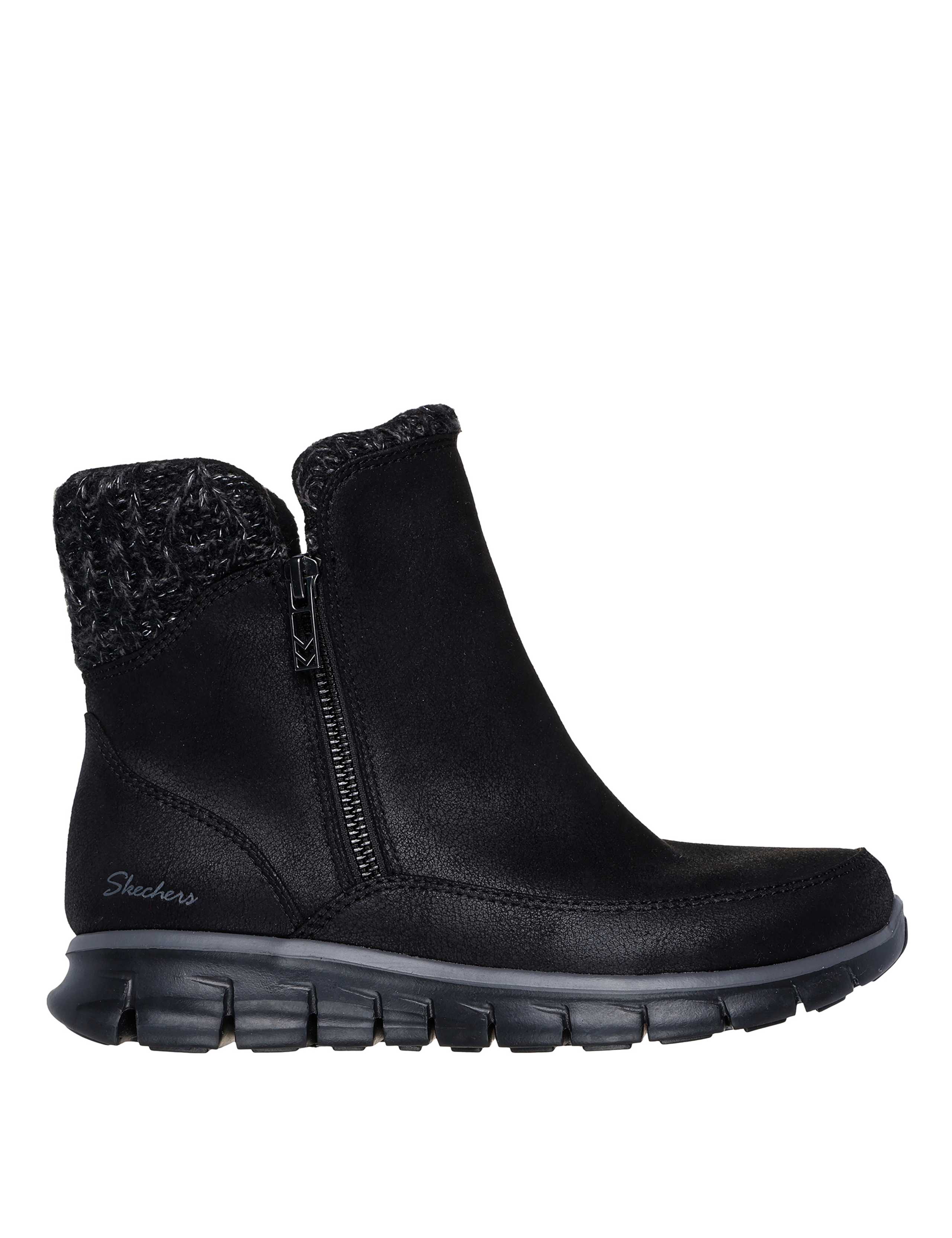 Synergy Flat Ankle Boots