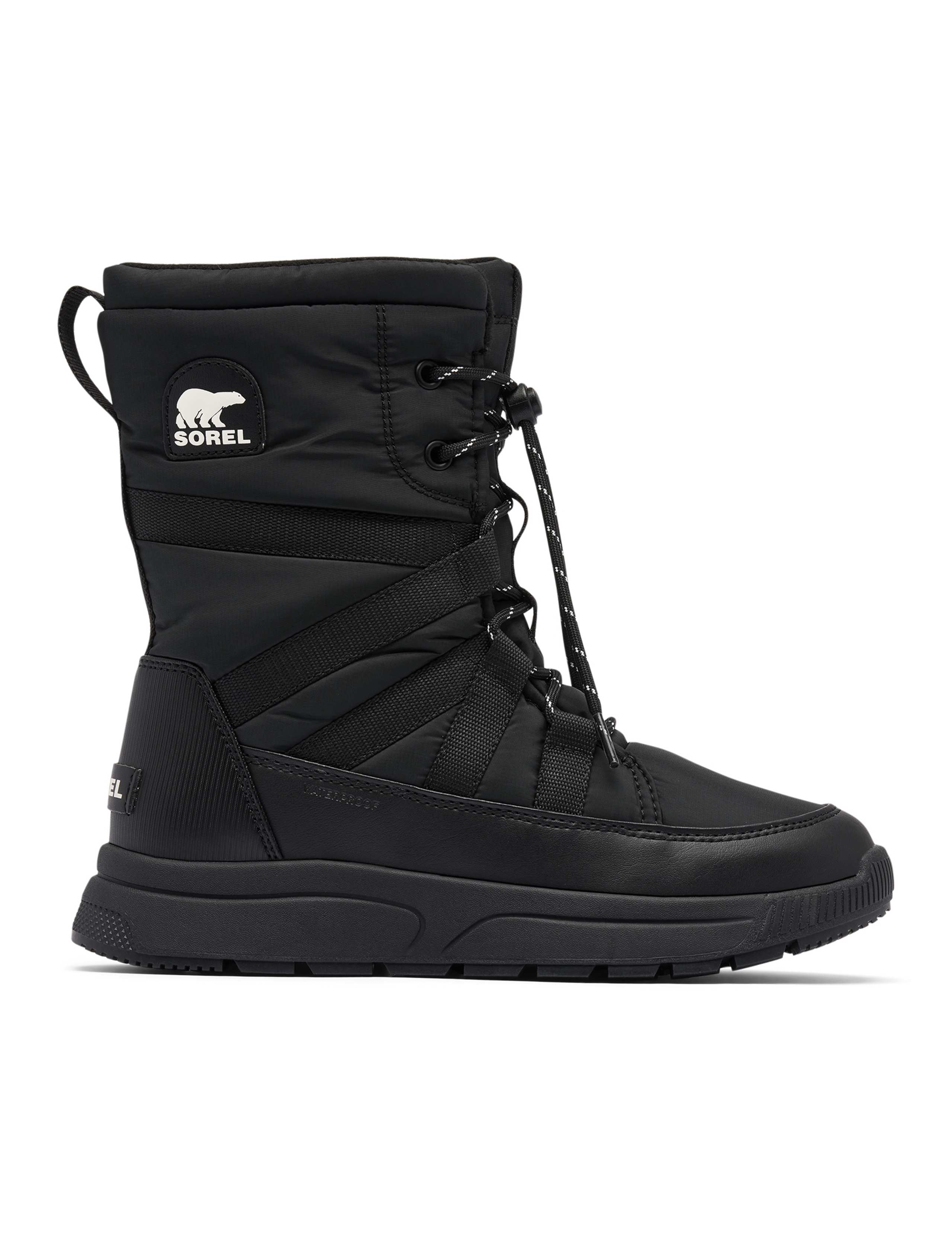 Leather Whitney Lace Up Waterproof Boots