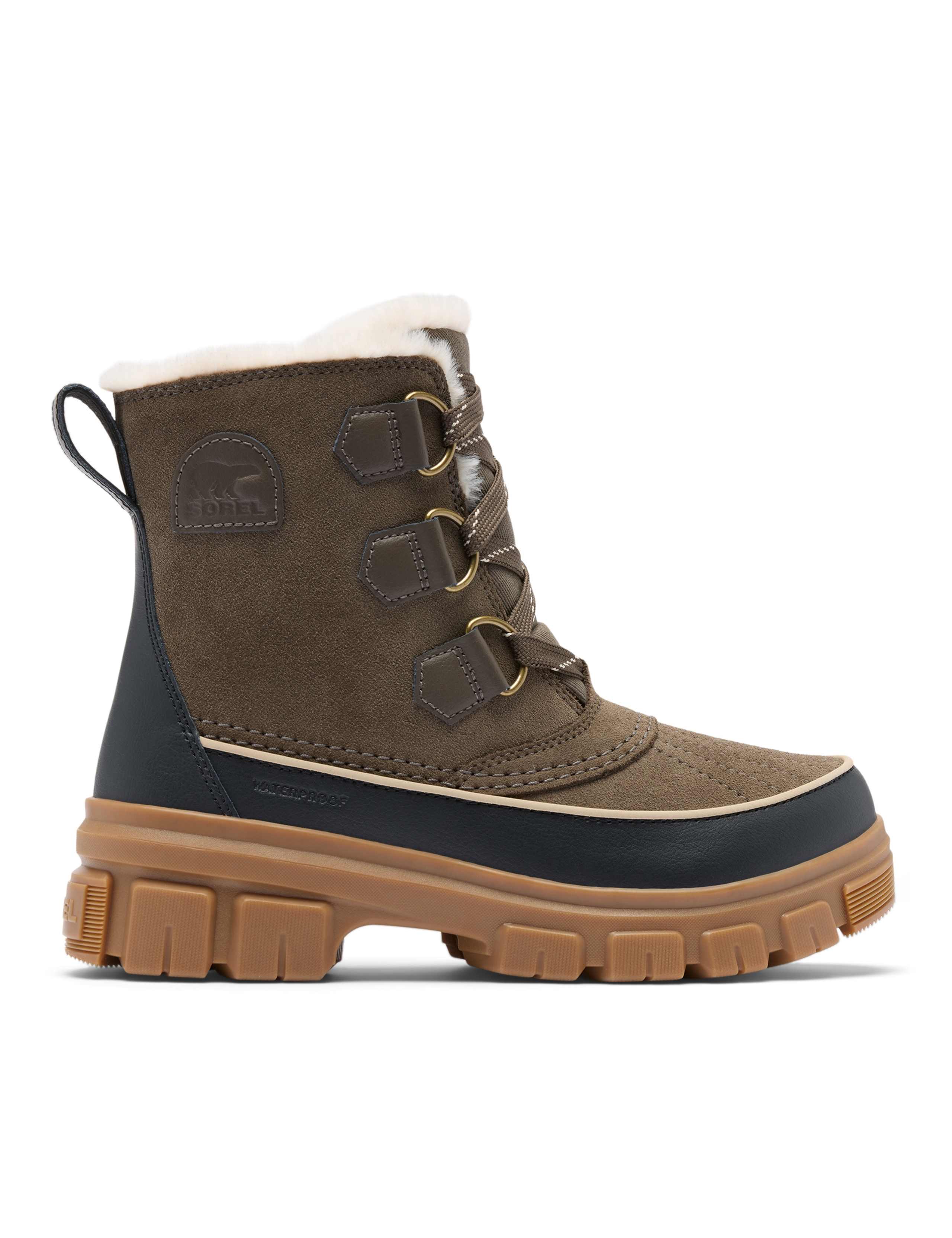 Suede Torino Lace Up Snow Boots