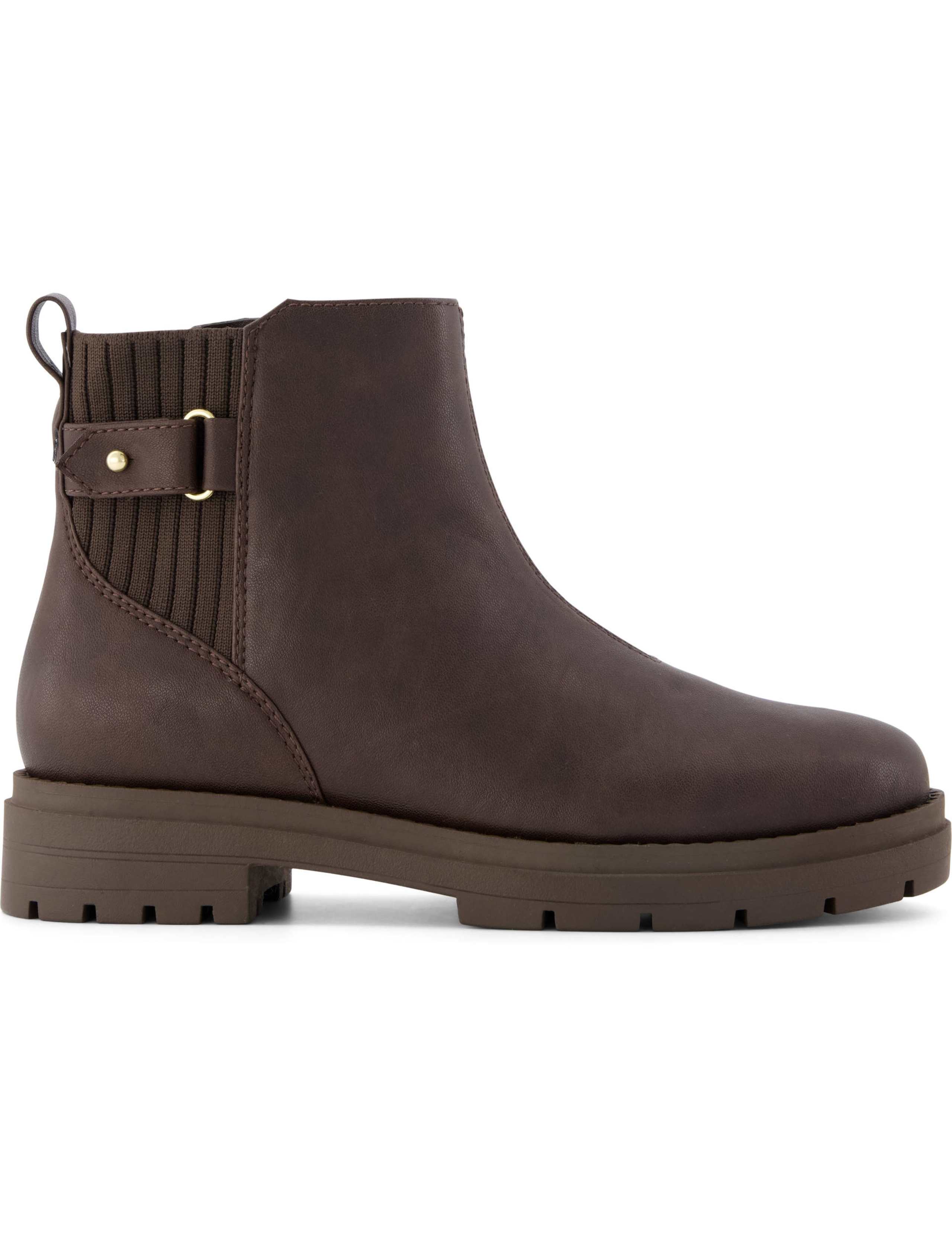 Block Heel Ankle Boots