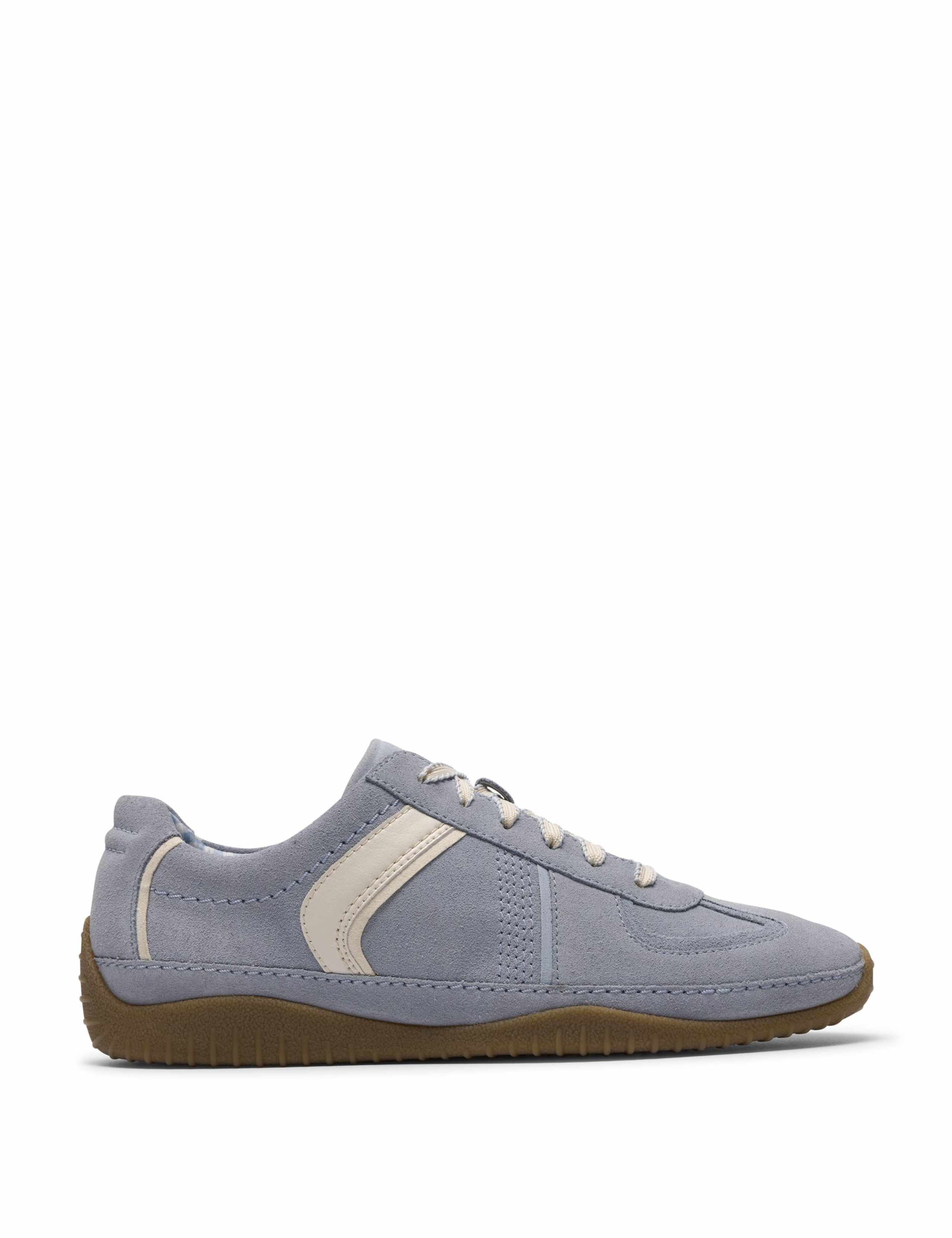Suede Lace Up Trainers