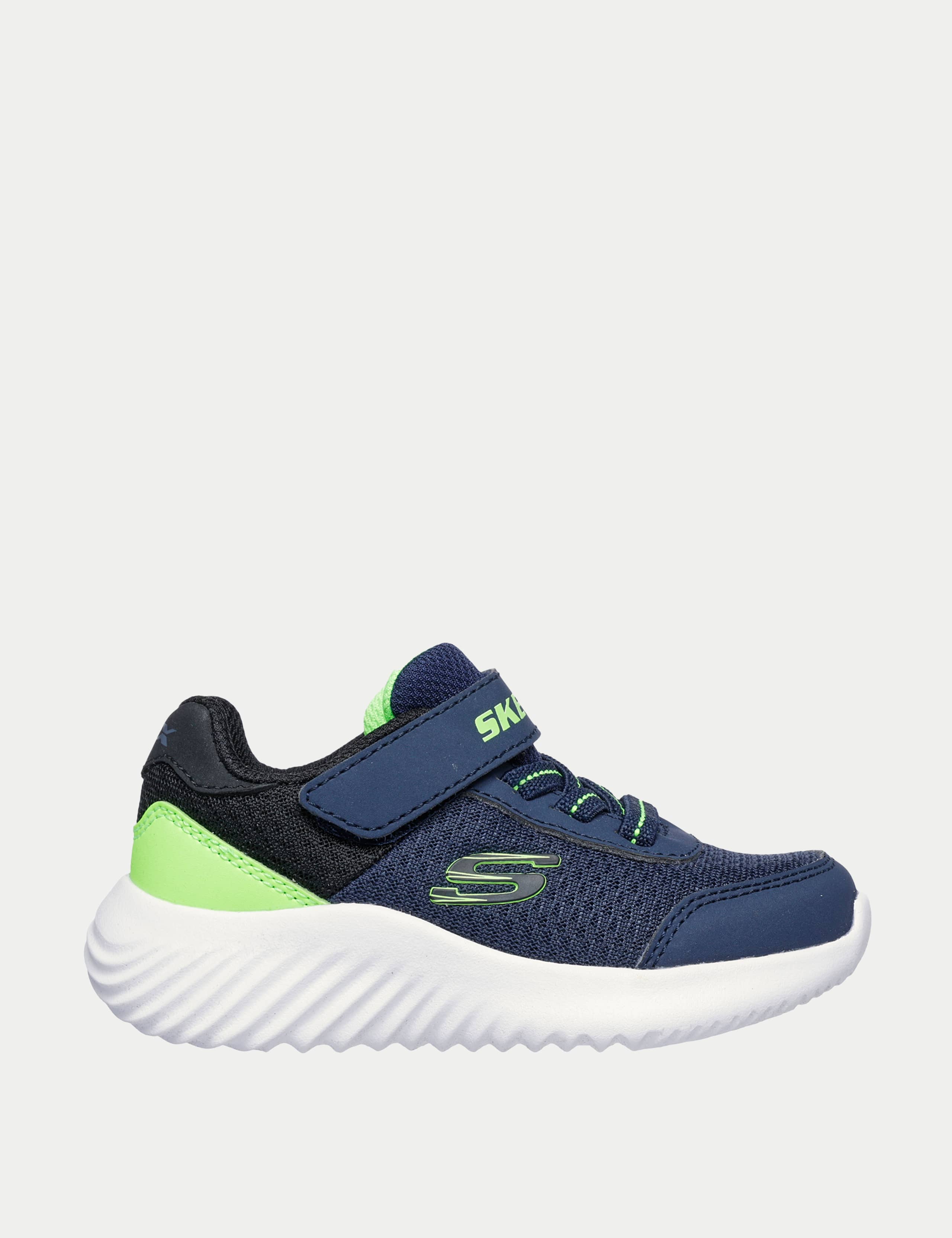 Kids' Bounder Trezic Riptape Trainers (4 Small - 9 Small)