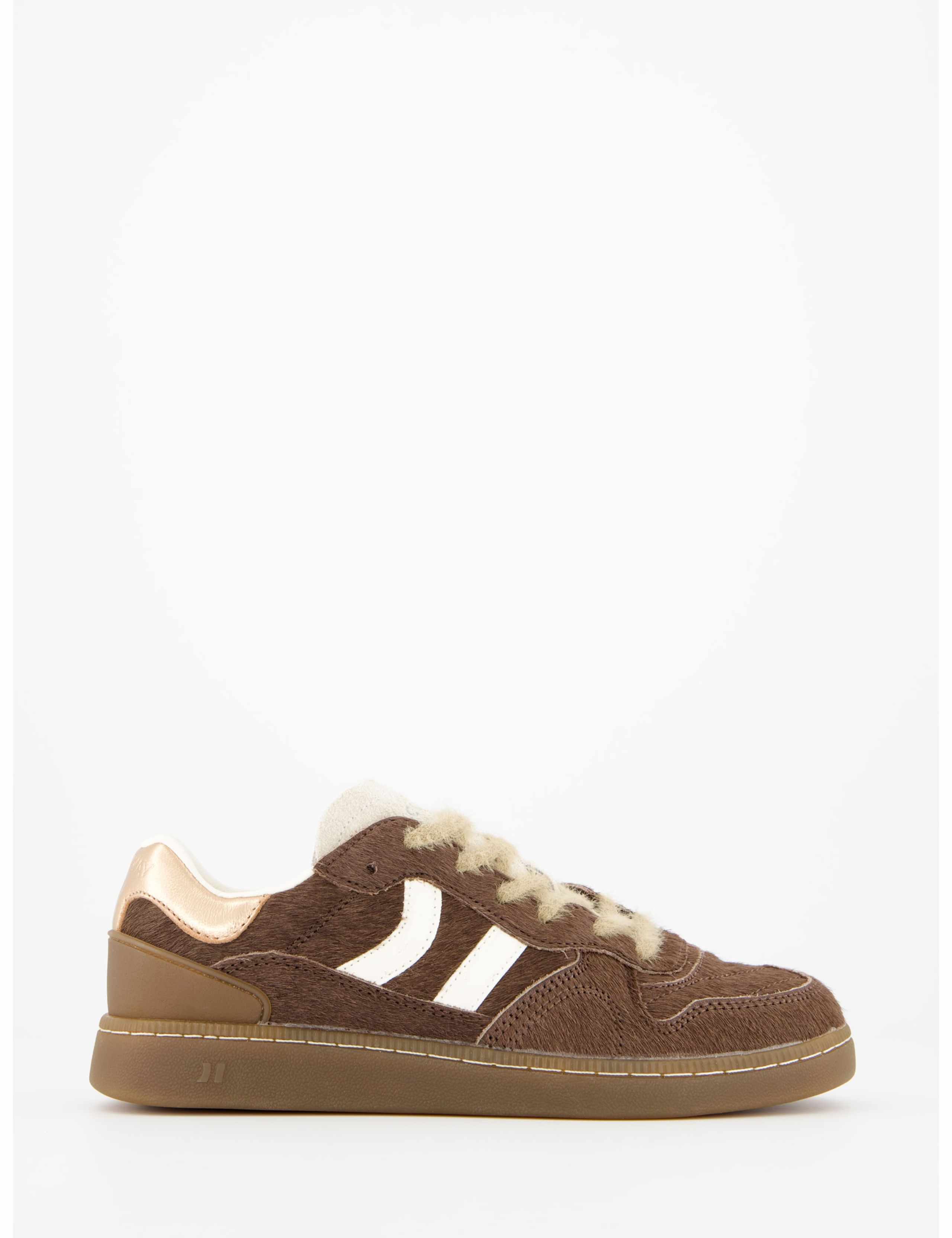 Suede Lace Up Trainers