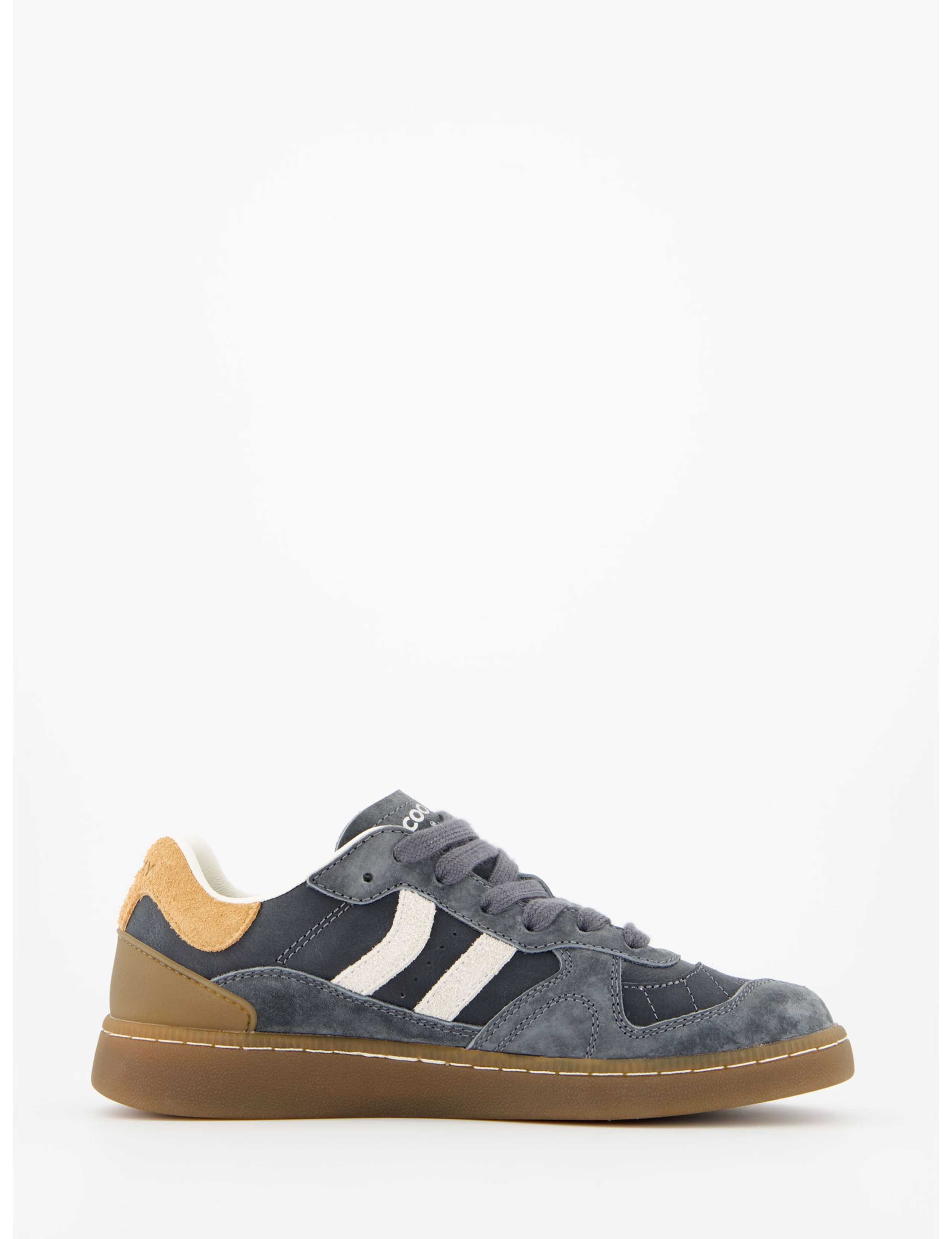Suede Lace Up Trainers