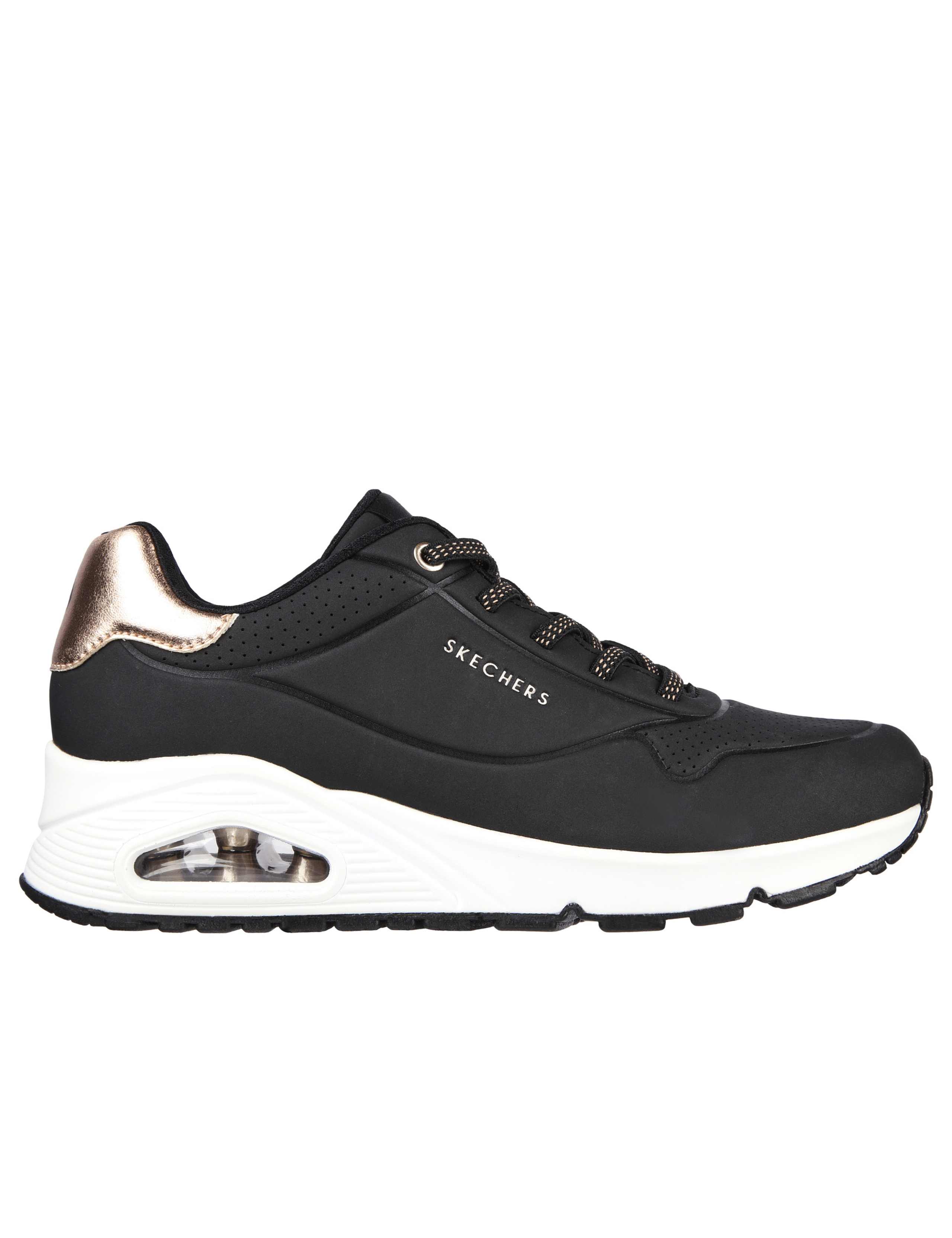 Shimmer Away Wide Fit Chunky Plaform Trainers