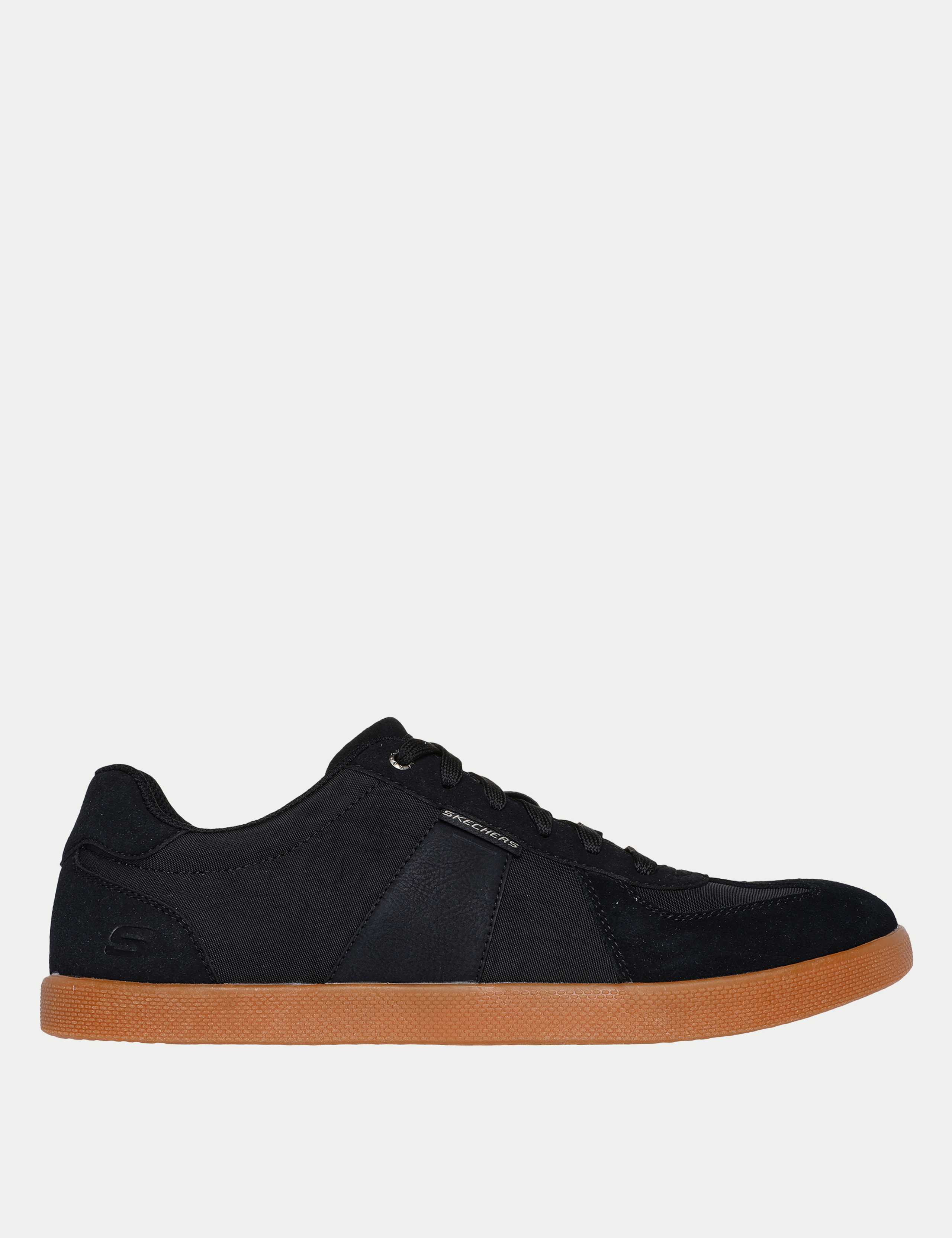 Faux Suede Lace Up Trainers