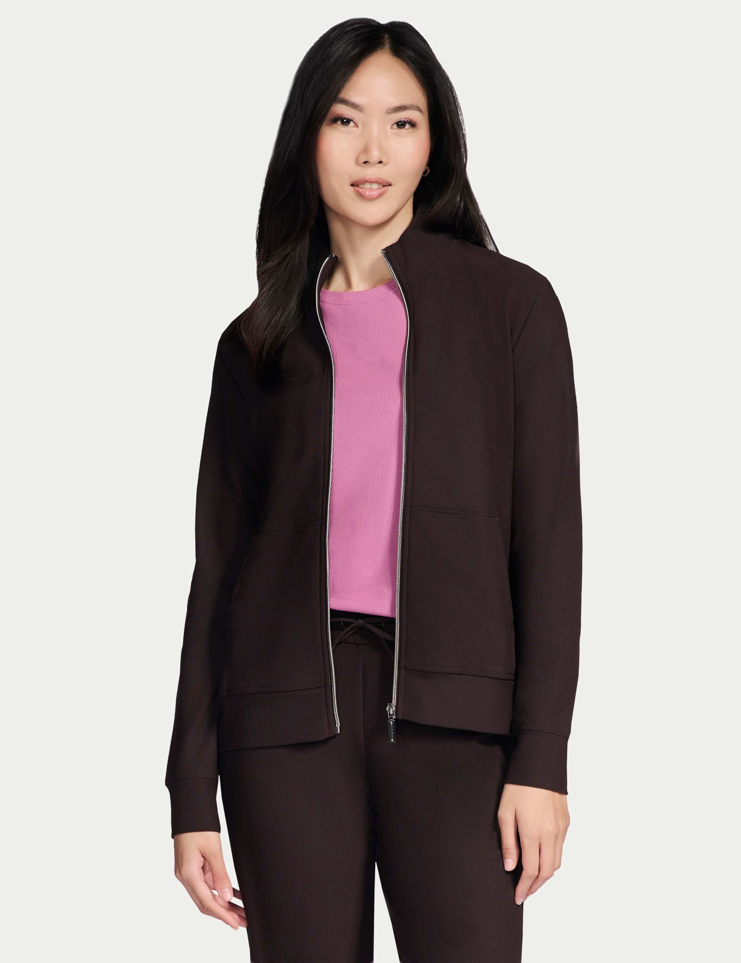 Go Luxe Ribbed Sports Jacket