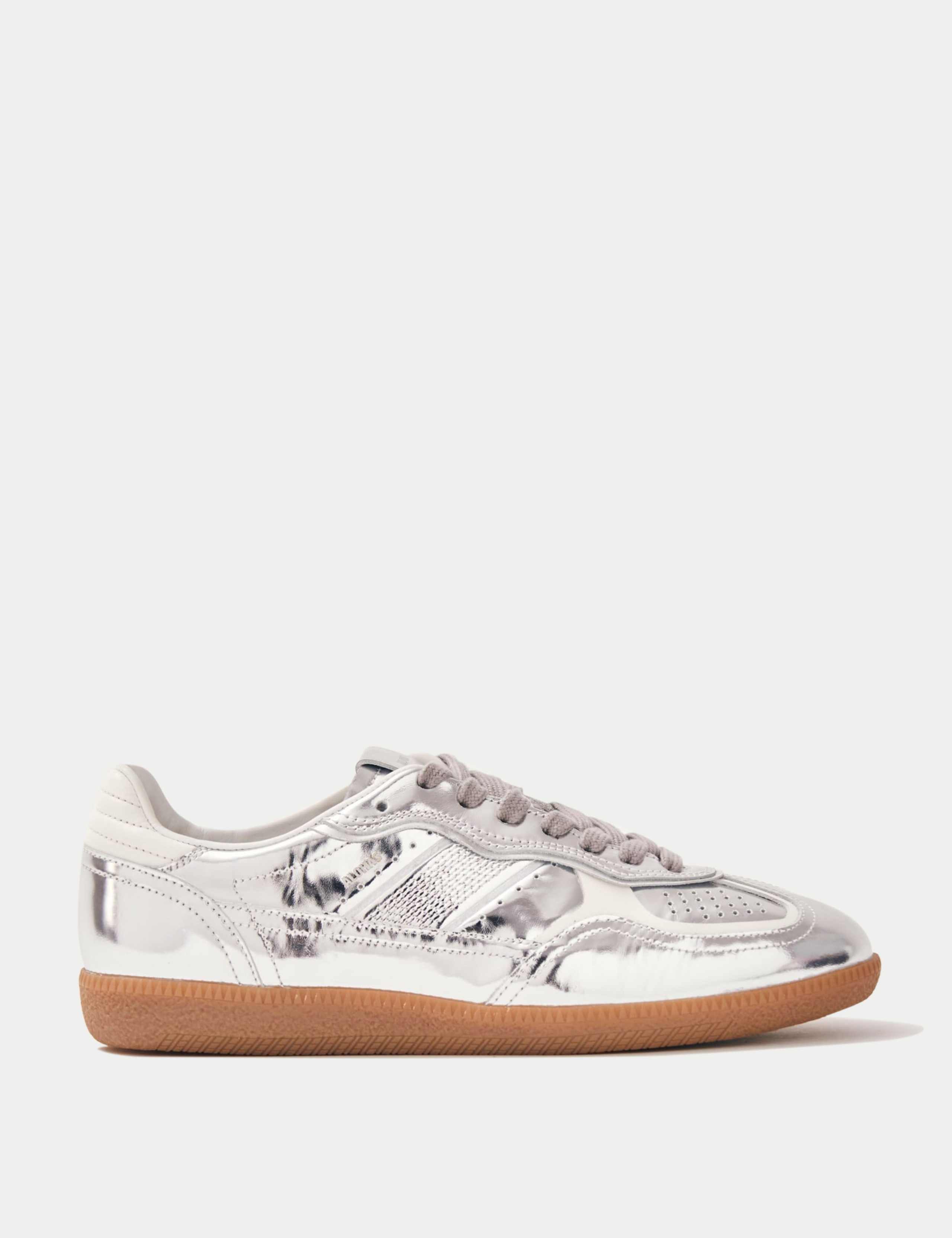 Tb.490 Leather Metallic Trainers