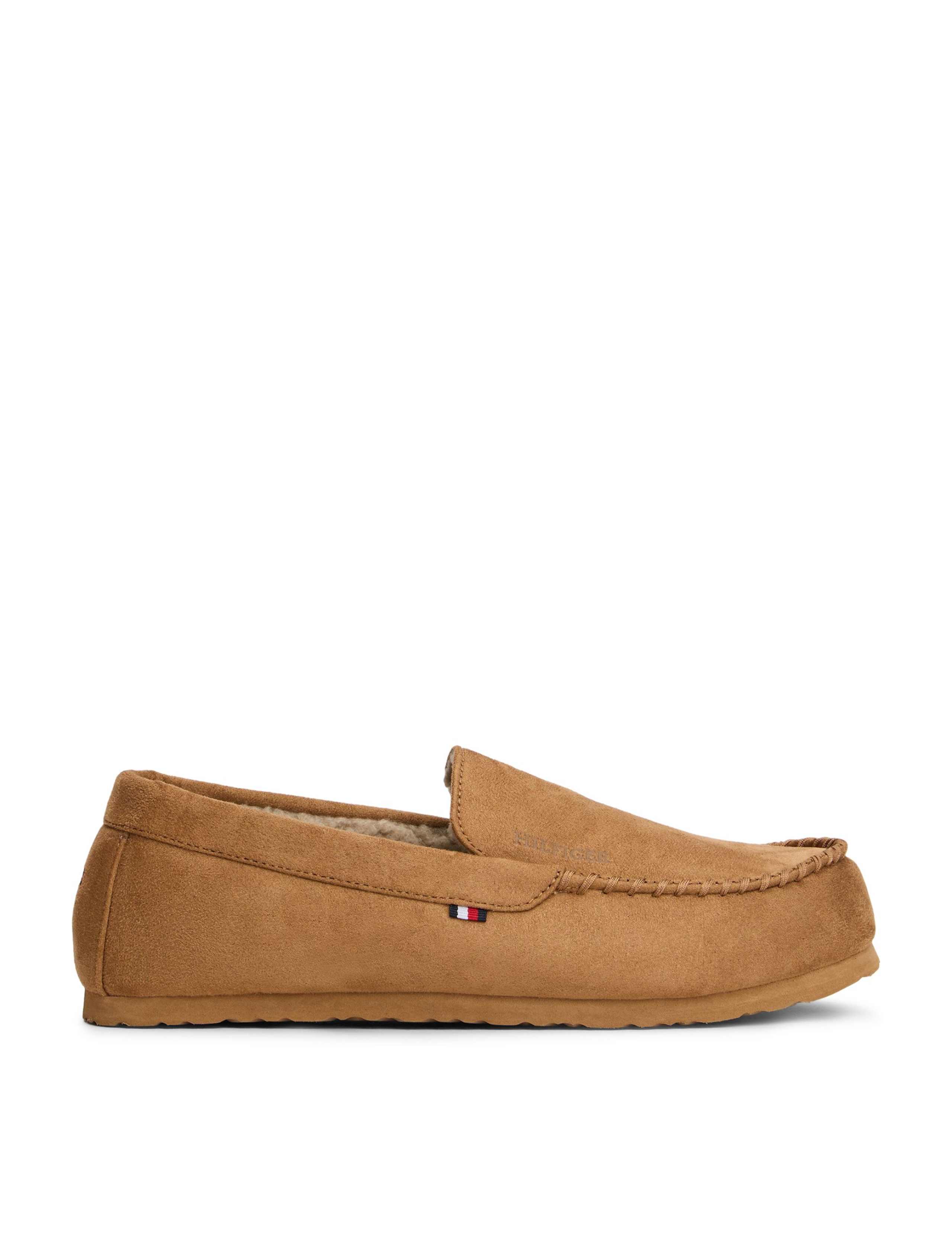 Suede Slip-On Loafers