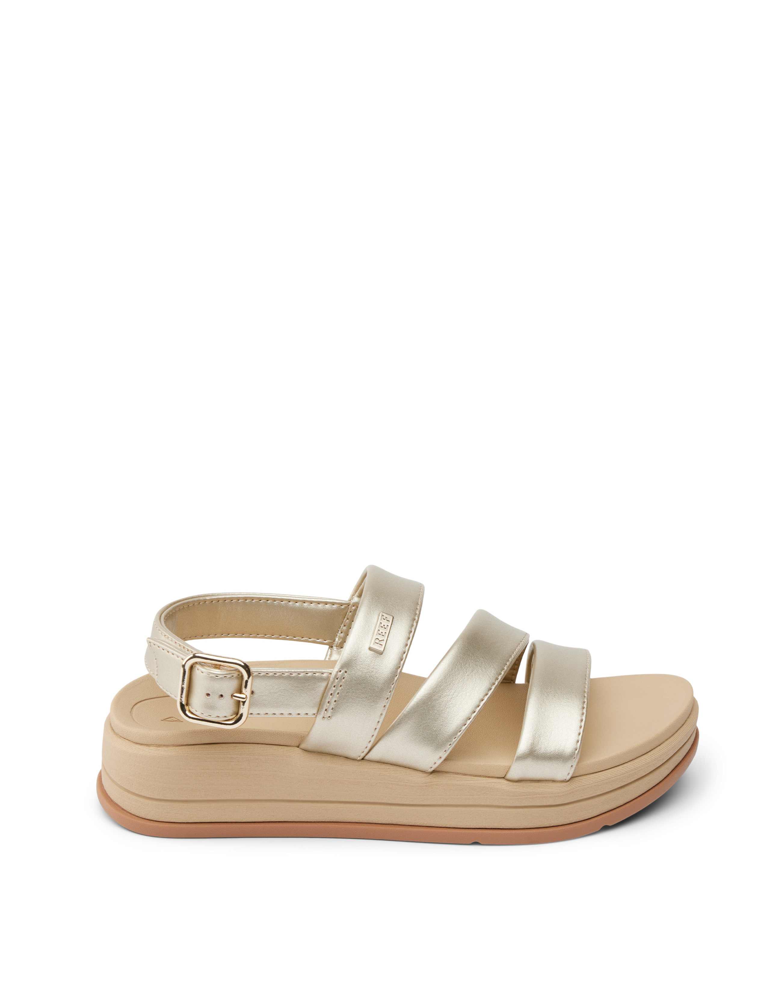 Aura Escape Metallic Flatform Sandals