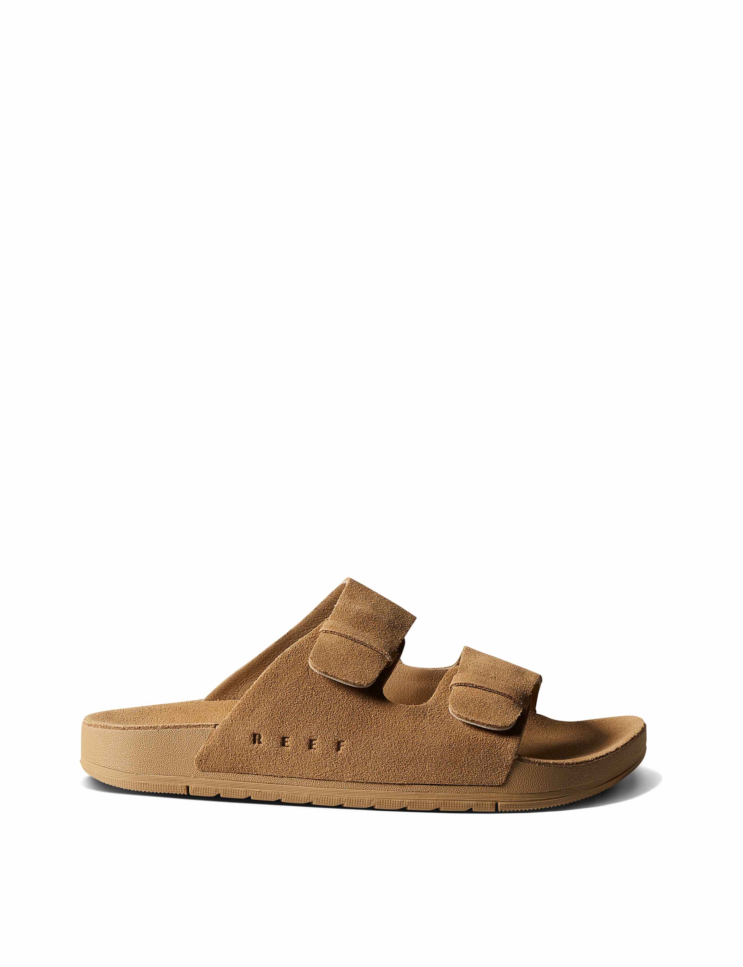 Ojai Two Bar Leather Double Strap Sandals