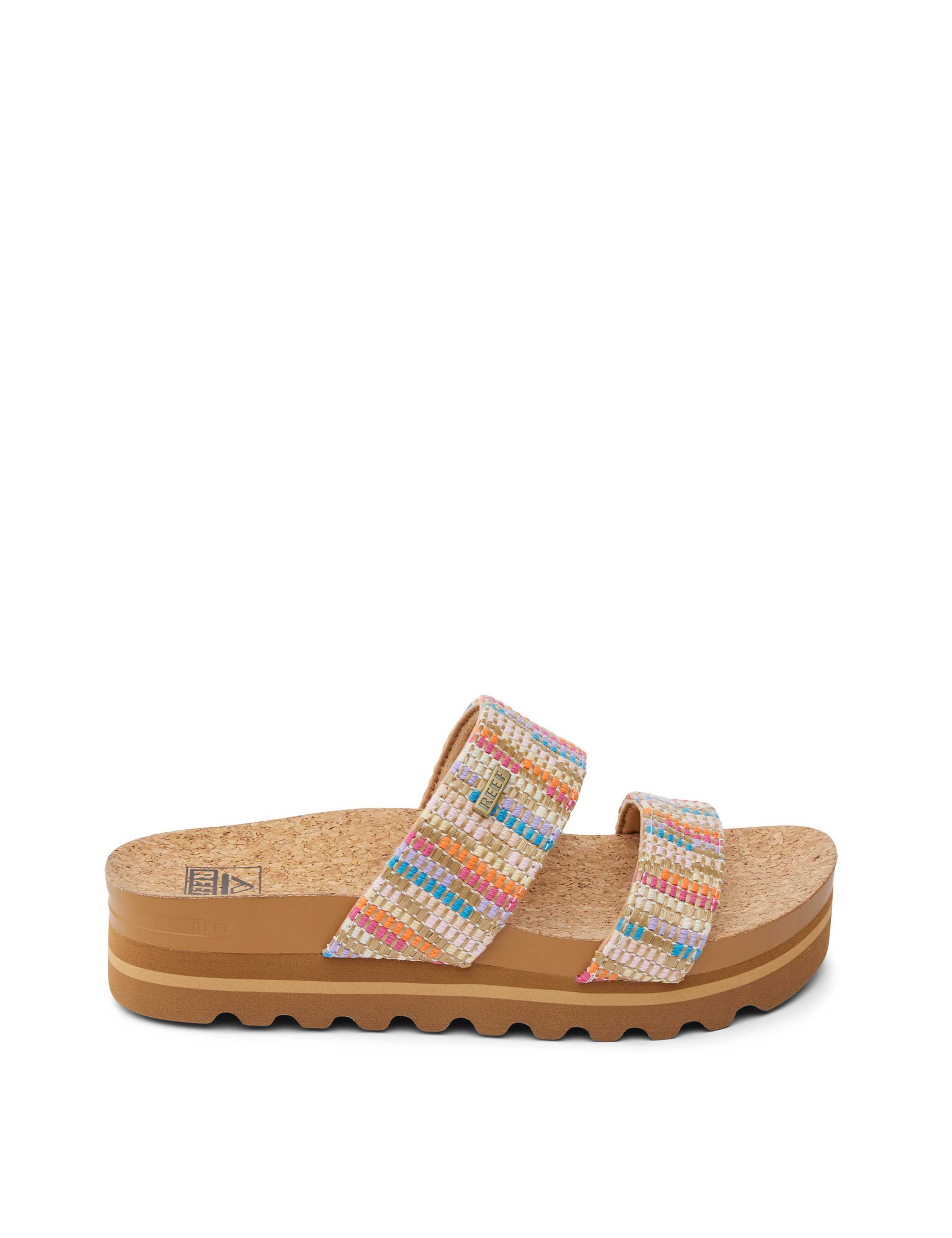 Cushion Vista Hi Woven Platform Sandals