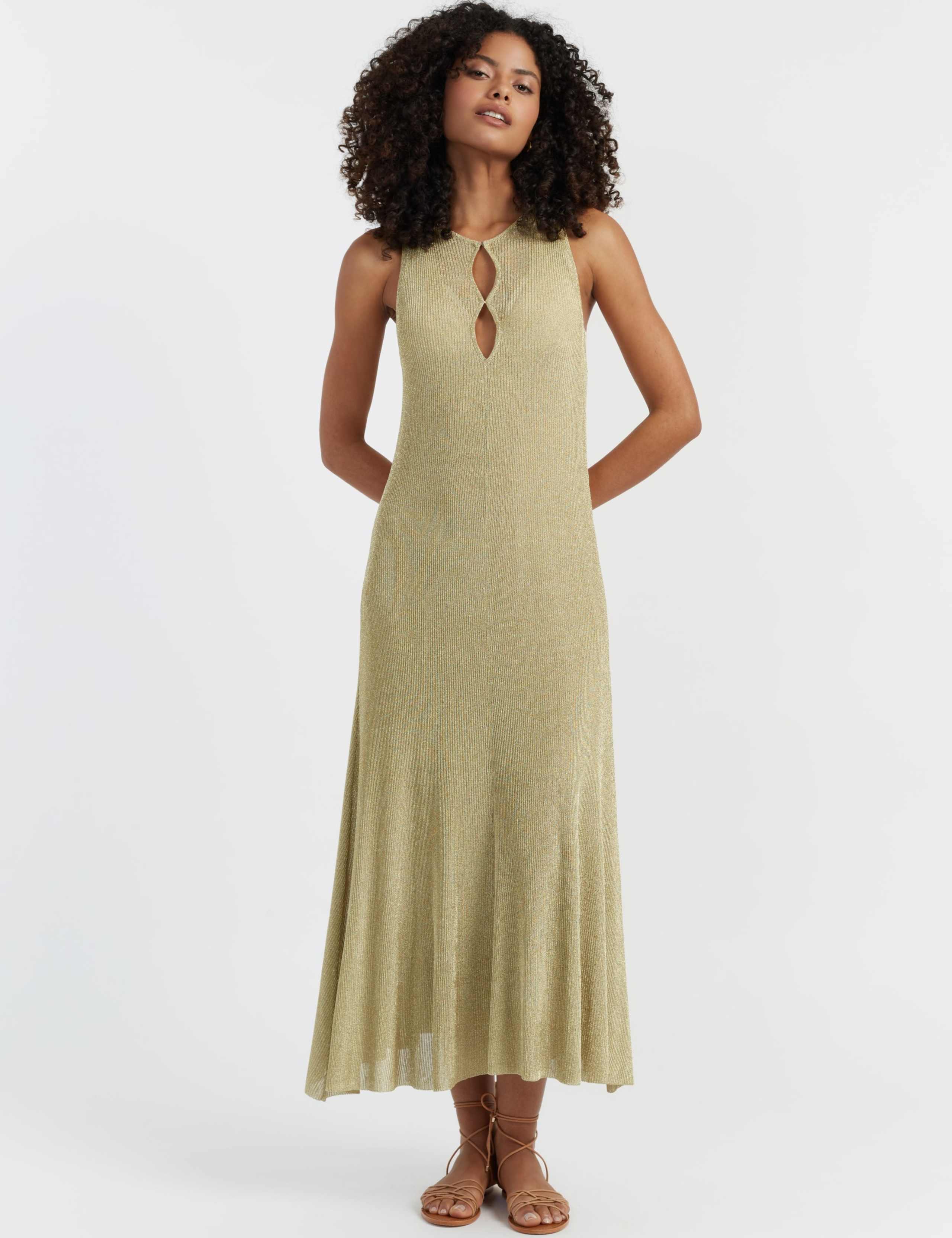 Sparkly Maxi Slip Dress