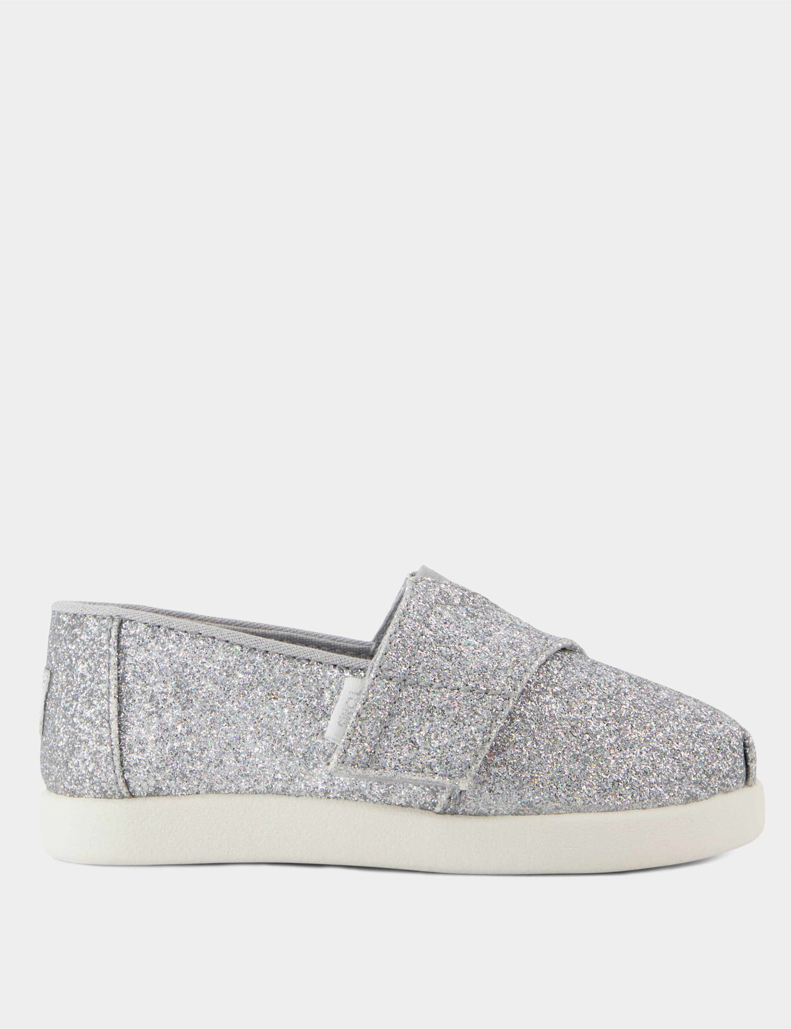 Kids' Glitter Riptape Espadrilles (4 Small - 2 Large)