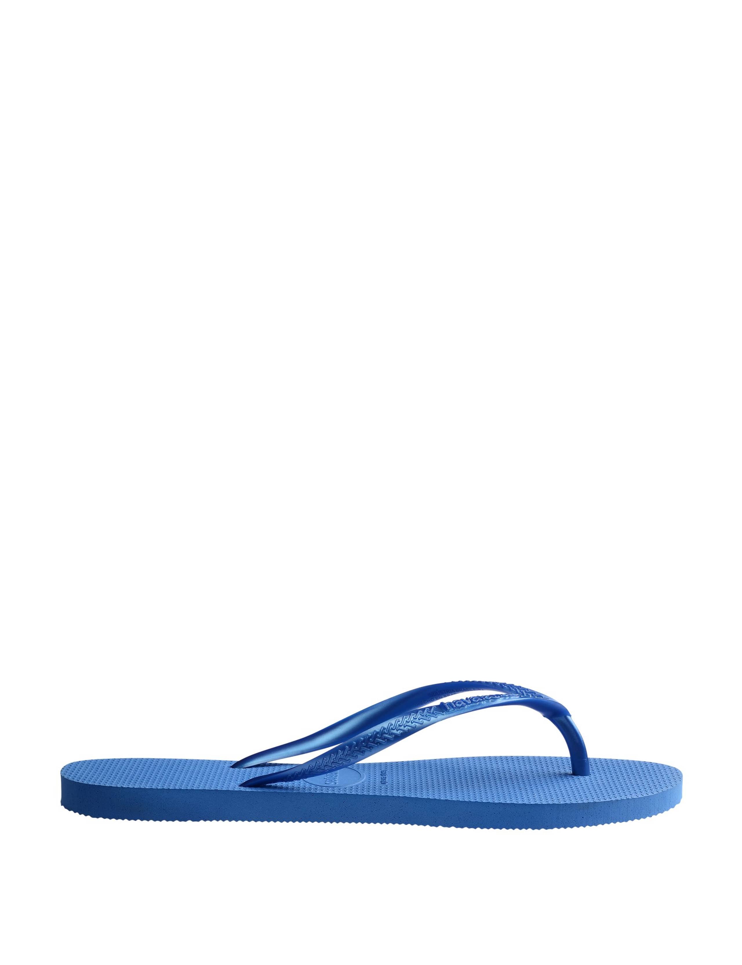 Metallic Flat Flip Flops