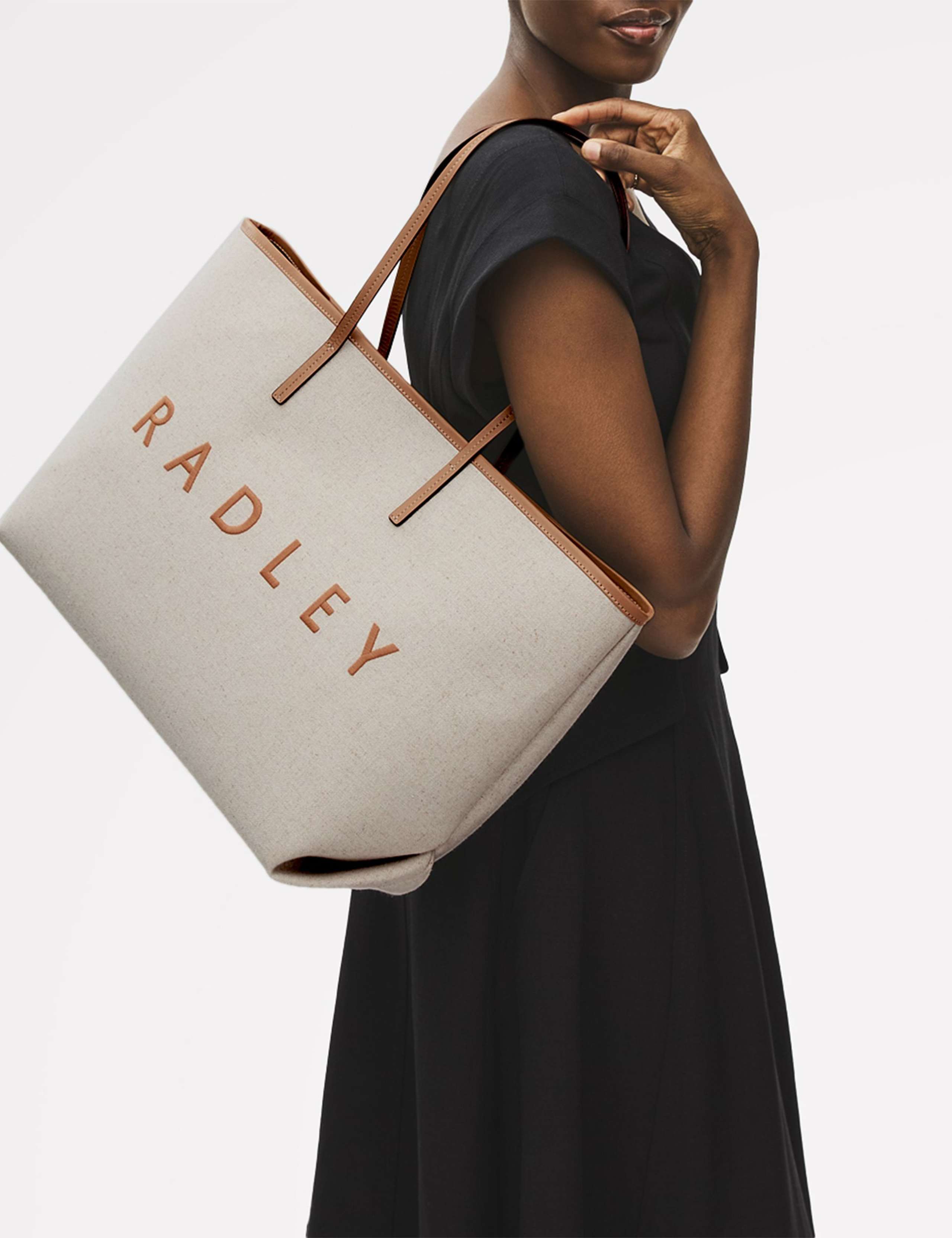 Sutherland Row Linen Blend Tote Bag