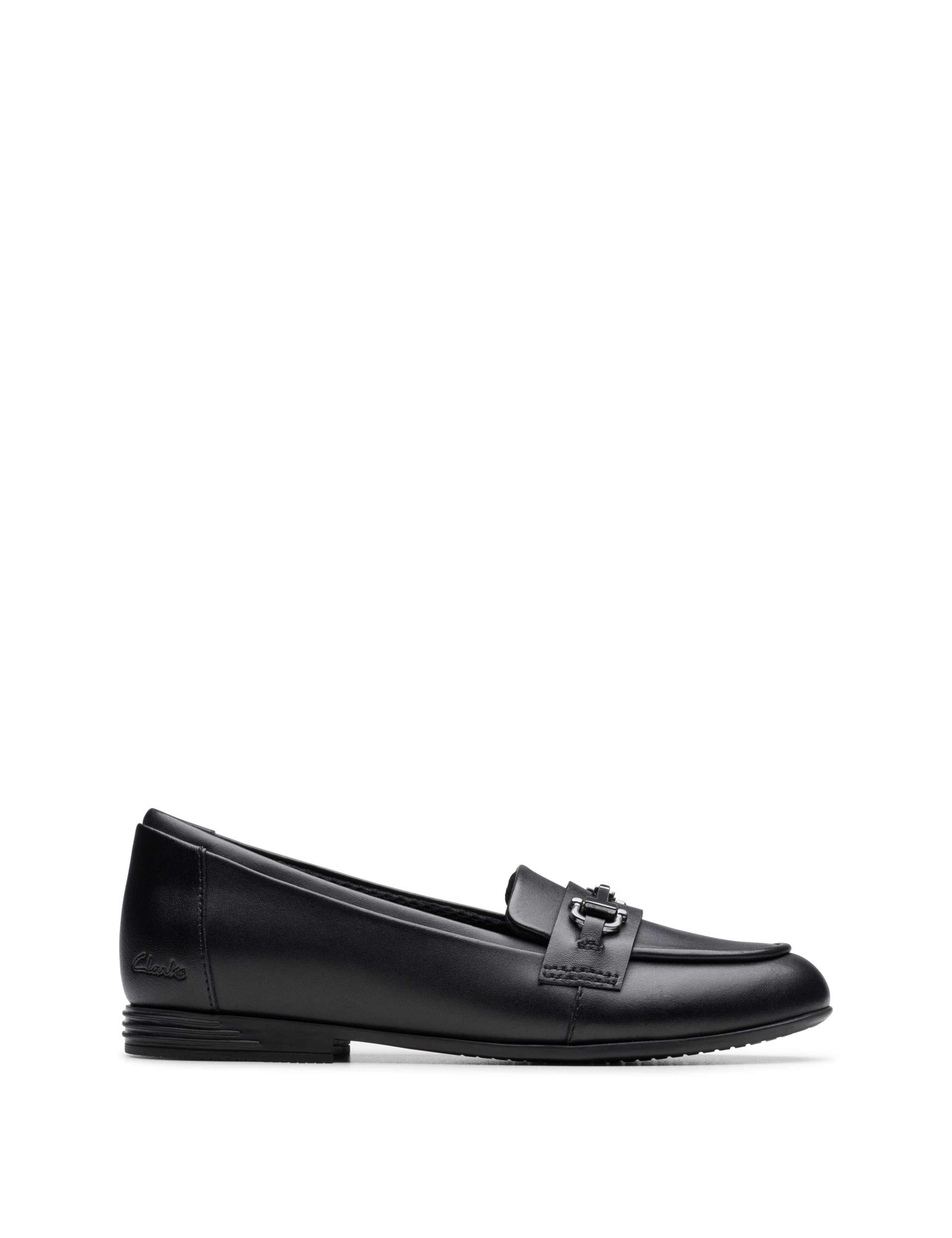 Kids' Finja Leather Loafers (13 Small - 2½ Large)