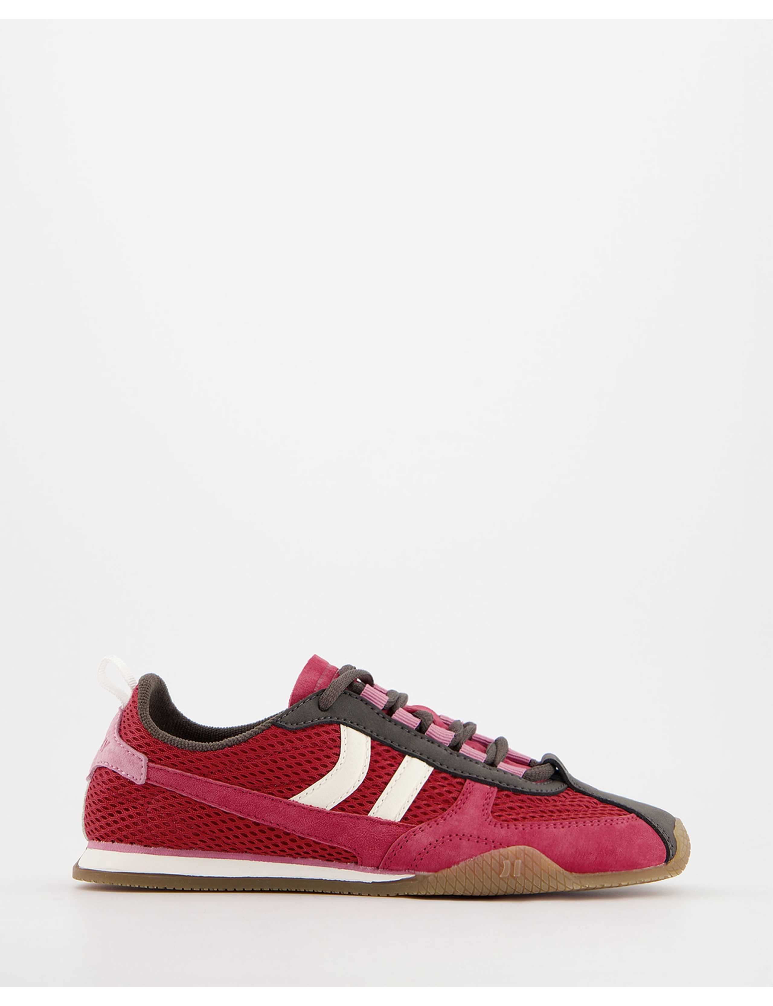 Leather Lace Up Trainers