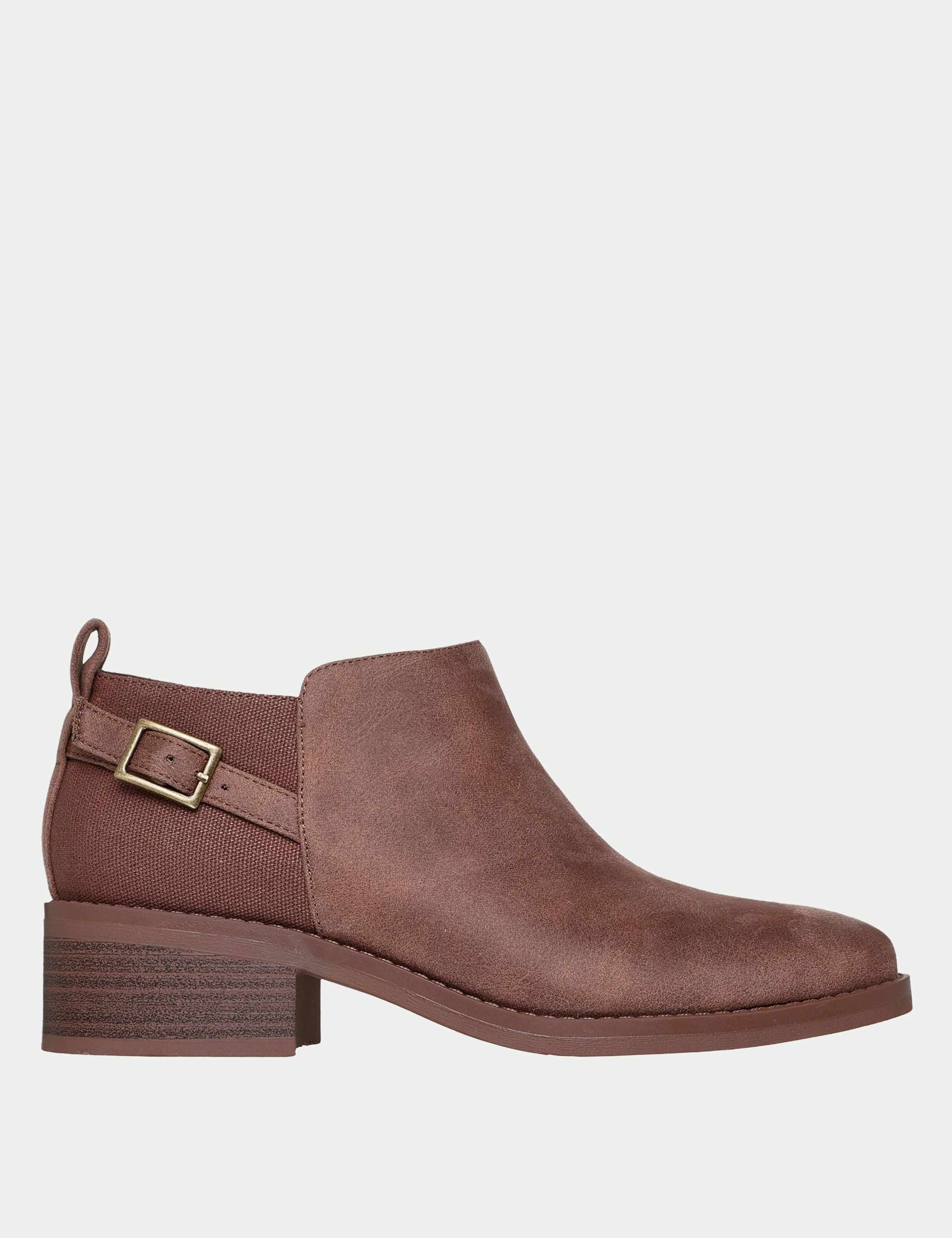 BOBS Wander Luxe Leather Ankle Boots