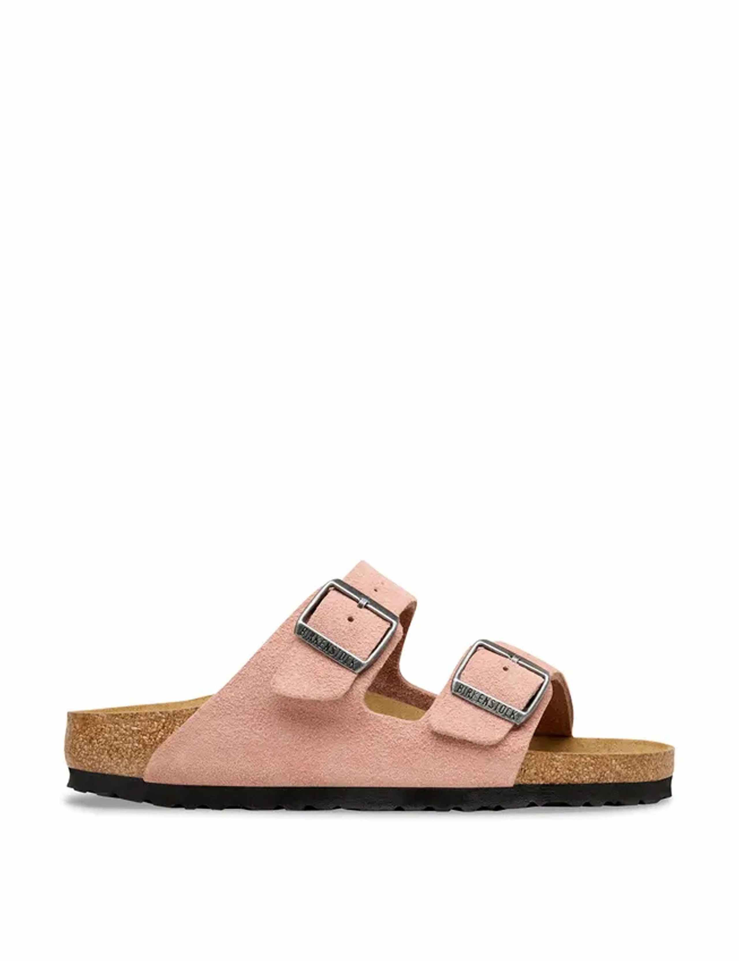 Arizona Buckle Flat Footbed Sandals