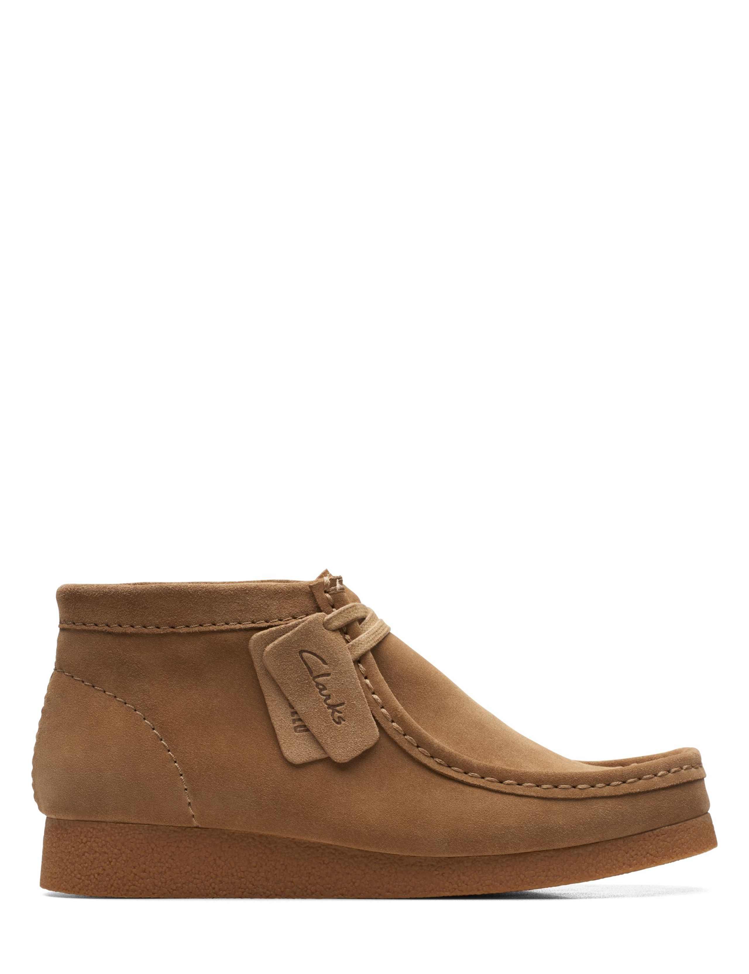 Wide Fit Suede Casual Boots
