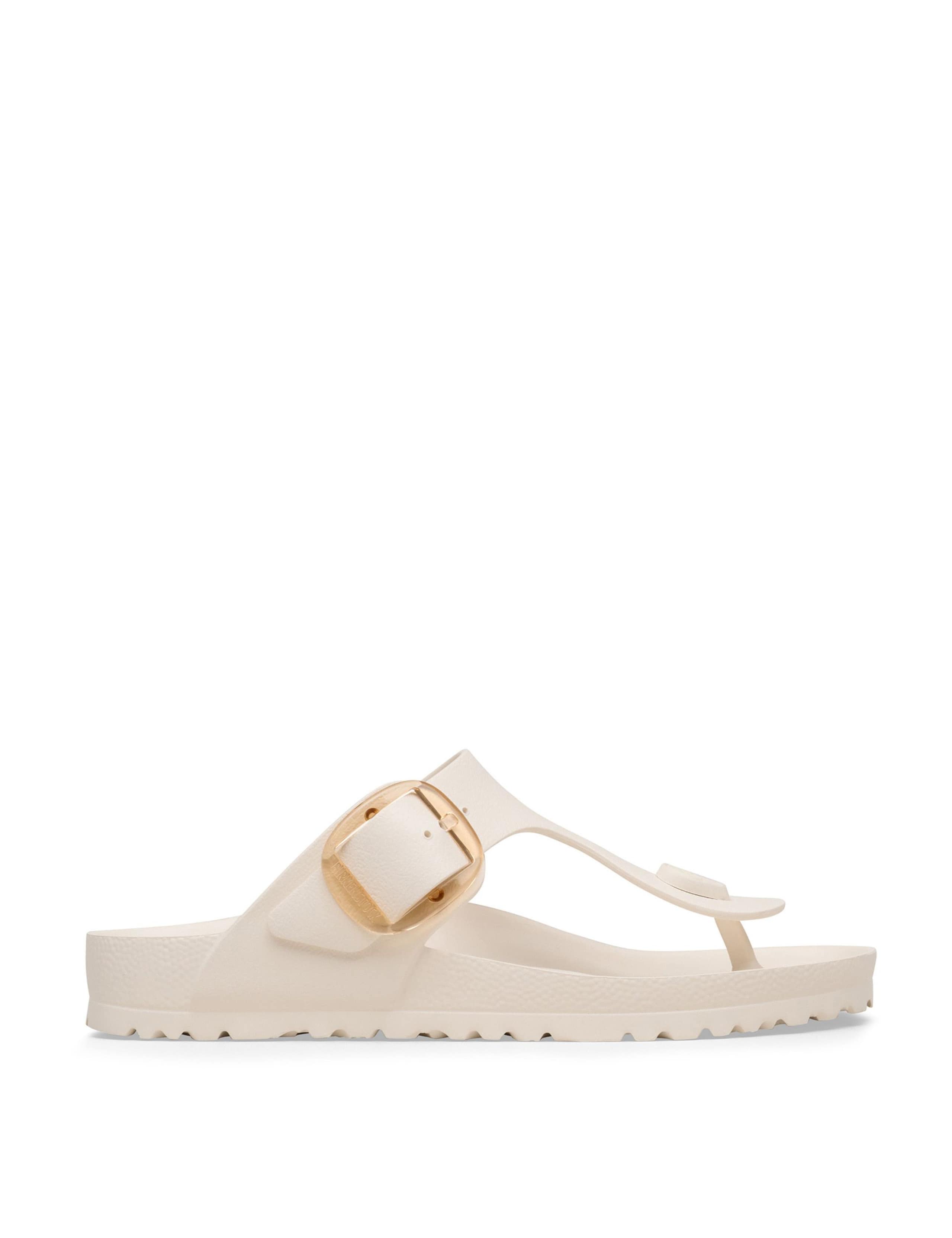 Gizeh Buckle Flat Footbed Sandals