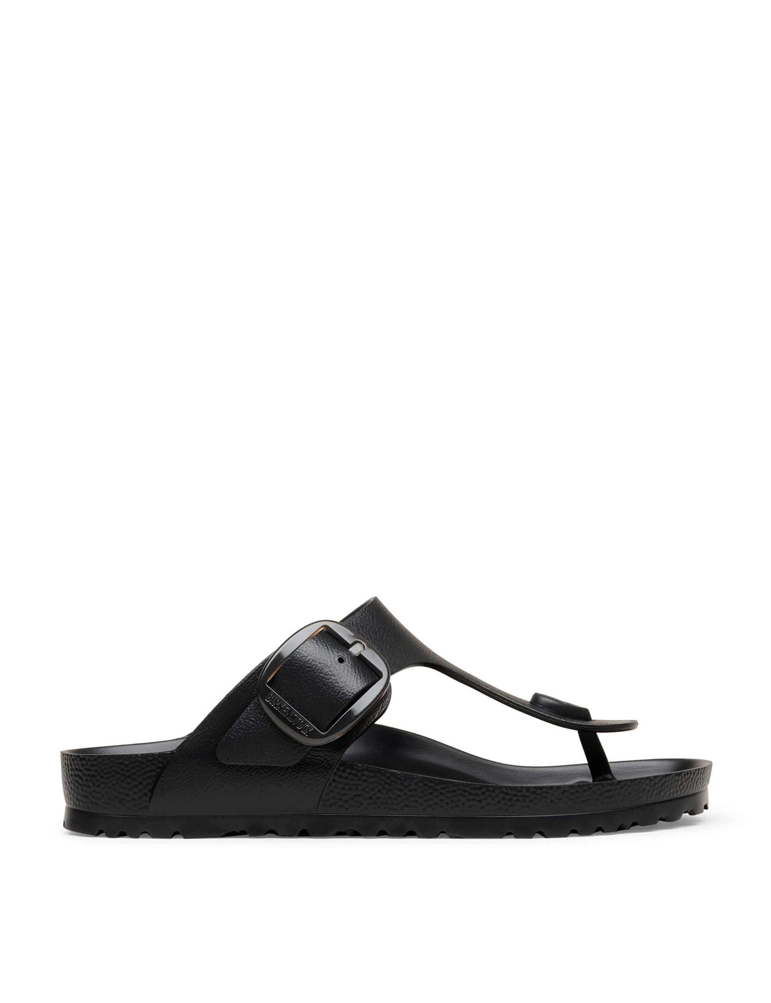 Gizeh Buckle Flat Footbed Sandals