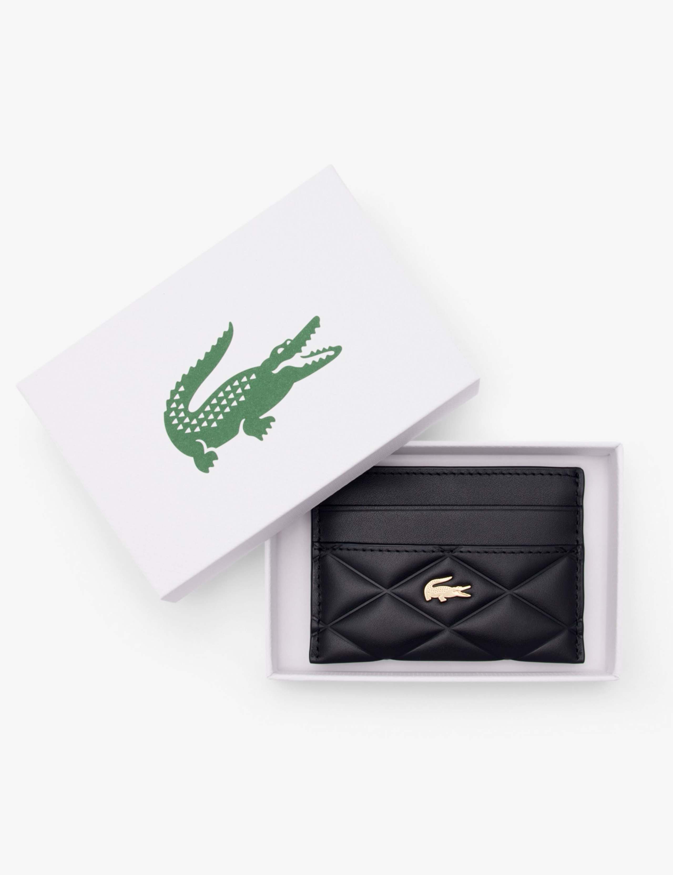 Leather Quilted Cardholder