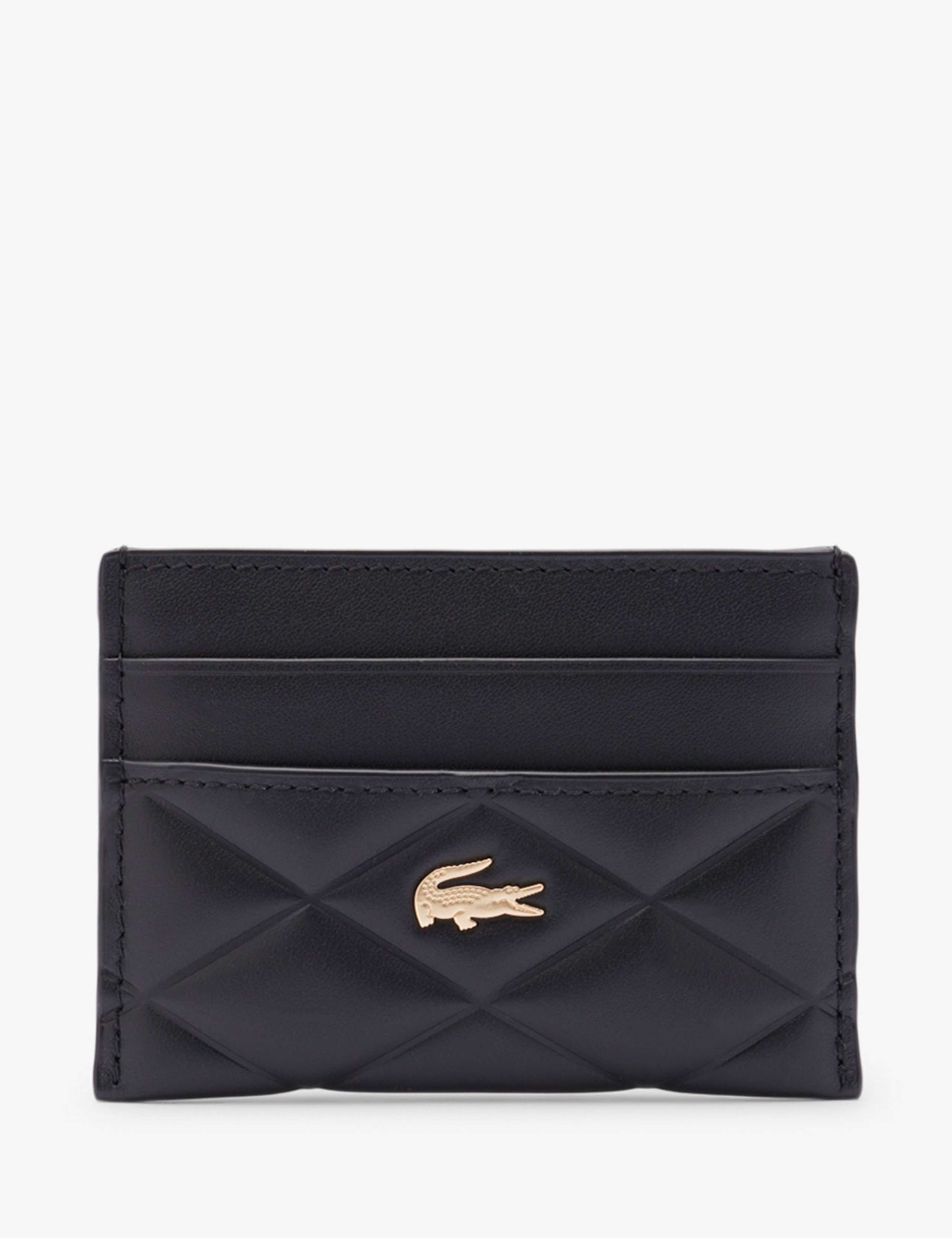 Leather Quilted Cardholder