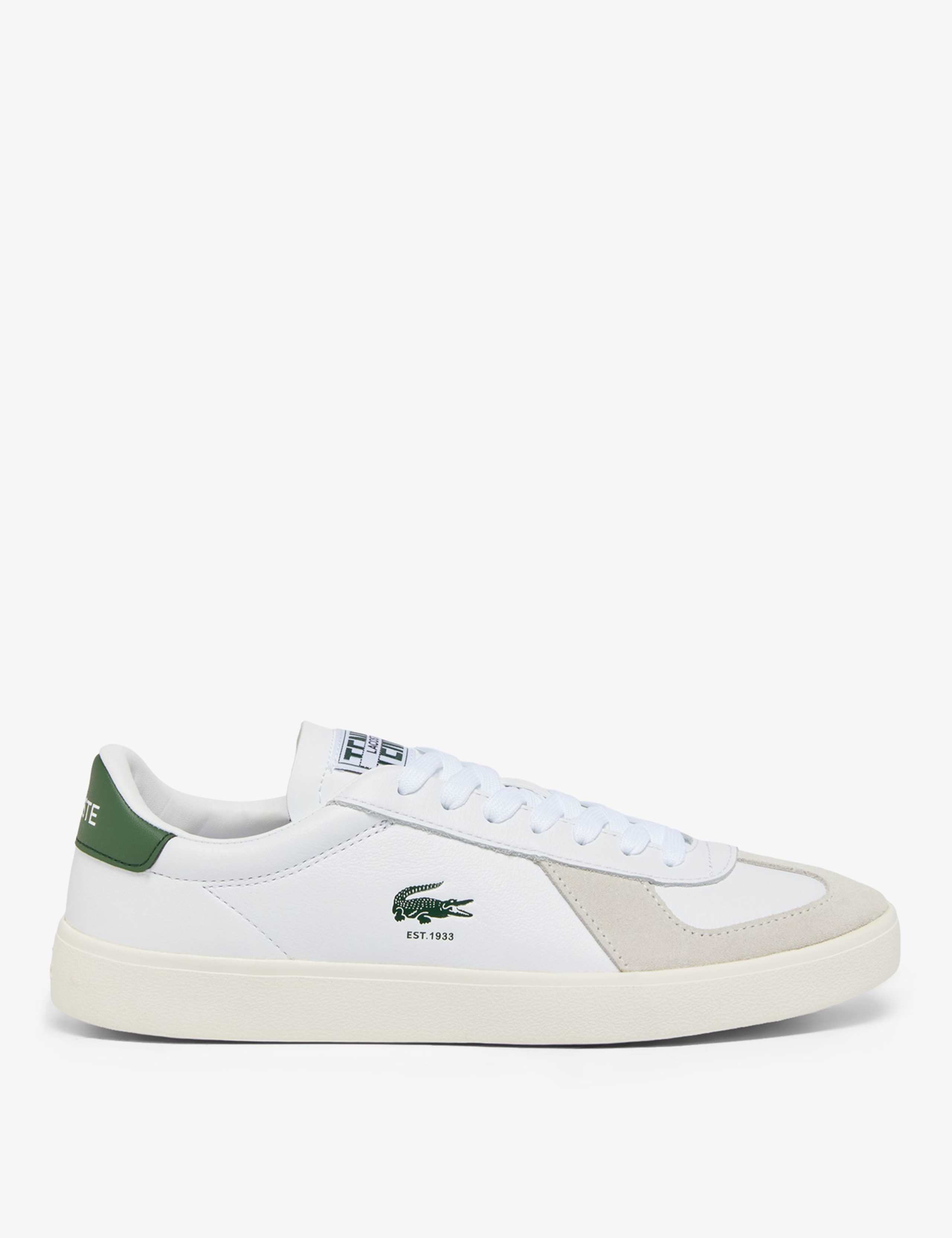 Baseshot Pro Leather Lace-Up Trainers